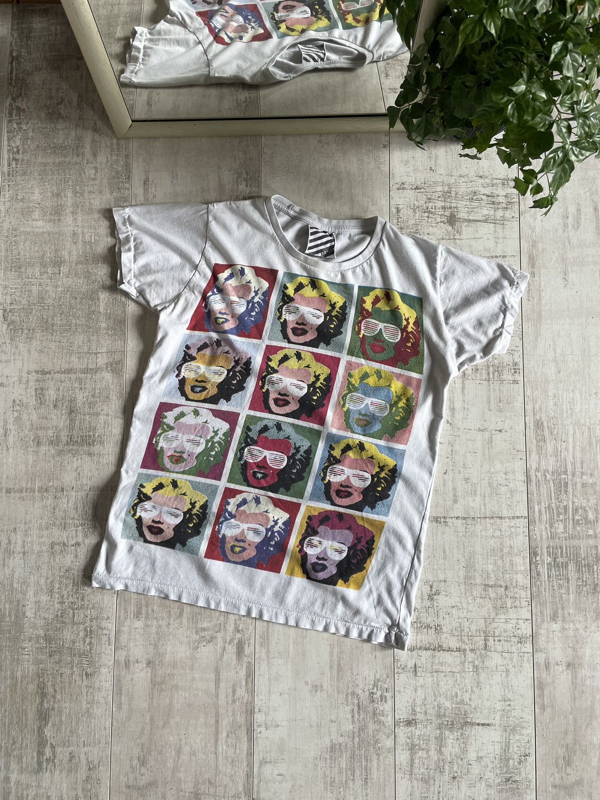 Vintage Vintage Marilyn Monroe Pop Art T-Shirt Music Tee RARE Size US S / EU 44-46 / 1 - 1 Thumbnail