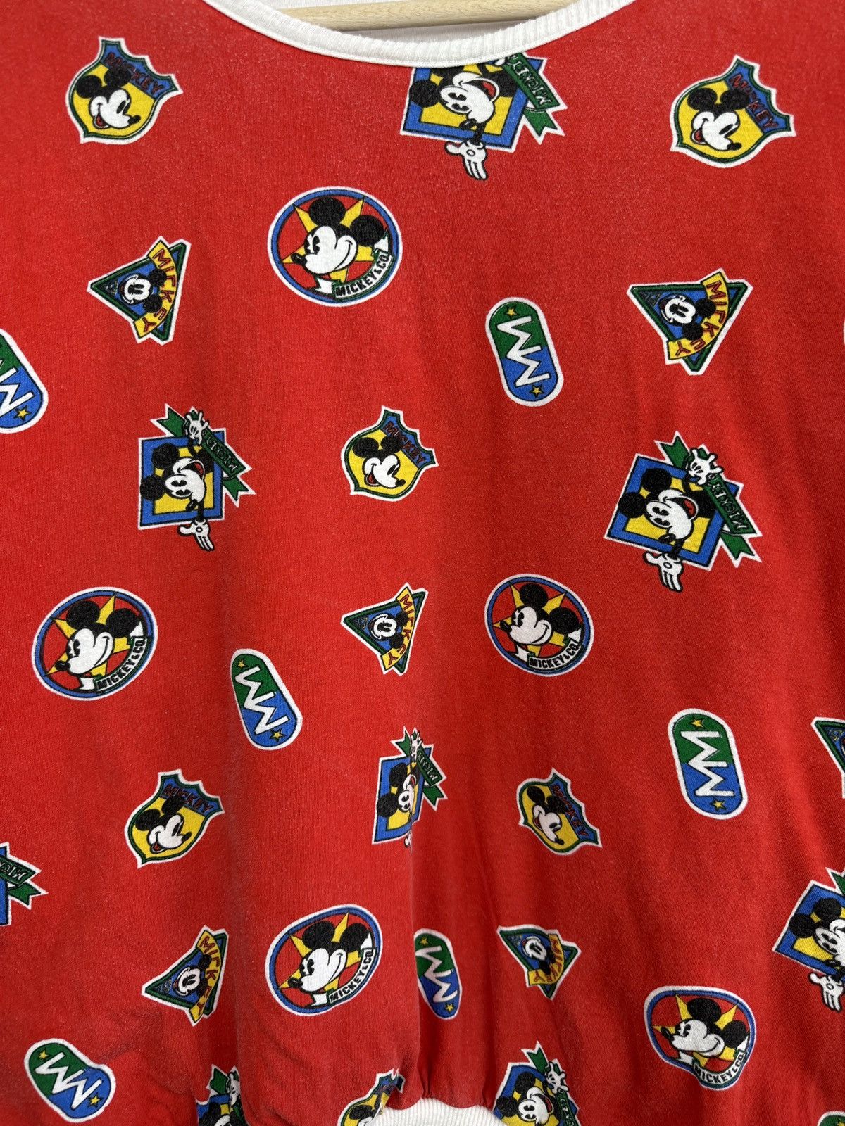 Disney 🇬🇧 Vtg 90s Disney Princess Diana Mickey Mouse Sporting Life Size US L / EU 52-54 / 3 - 10 Thumbnail