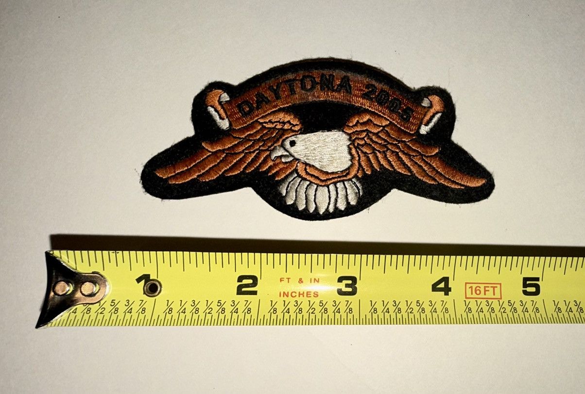 Other Vintage 2005 Daytona Bike Week Embroidered Eagle Patch Size ONE SIZE - 1 Thumbnail