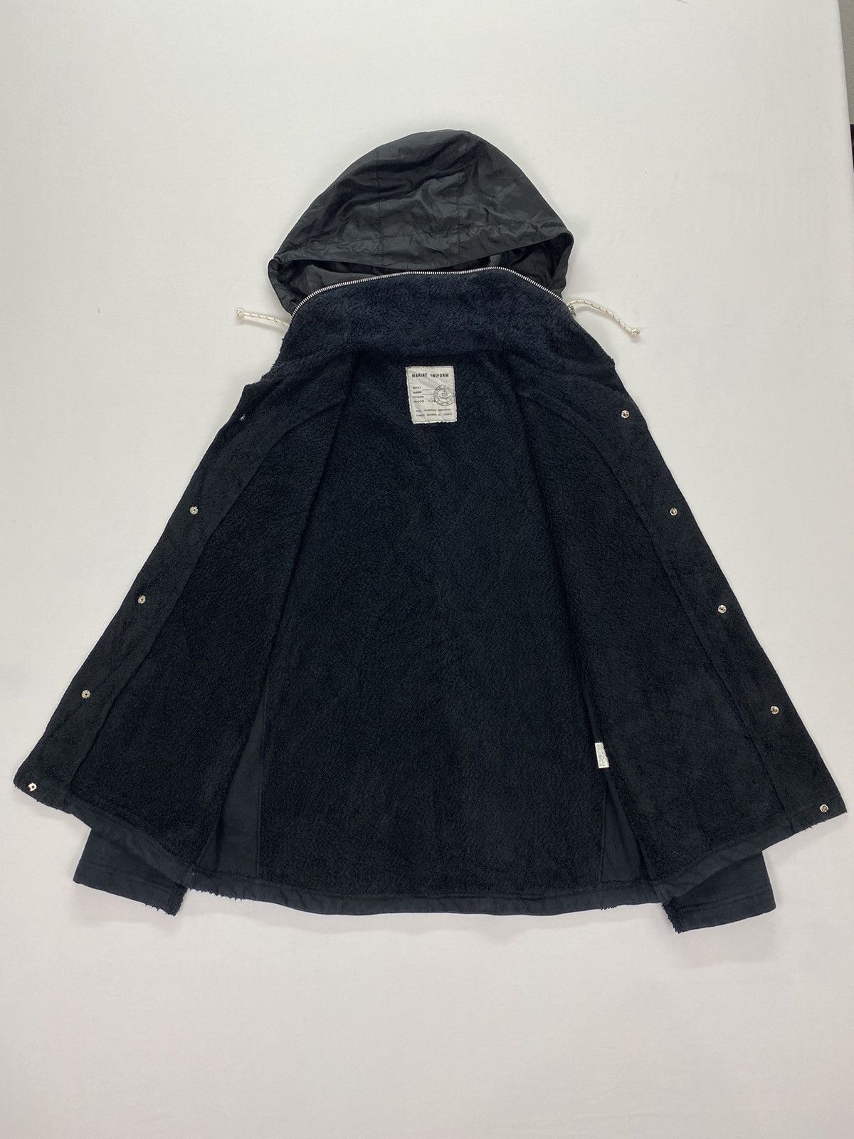 Japanese Brand Natice Marine Uniform by T.Domyo Hybrid Hooded Jacket Size US S / EU 44-46 / 1 - 7 Thumbnail