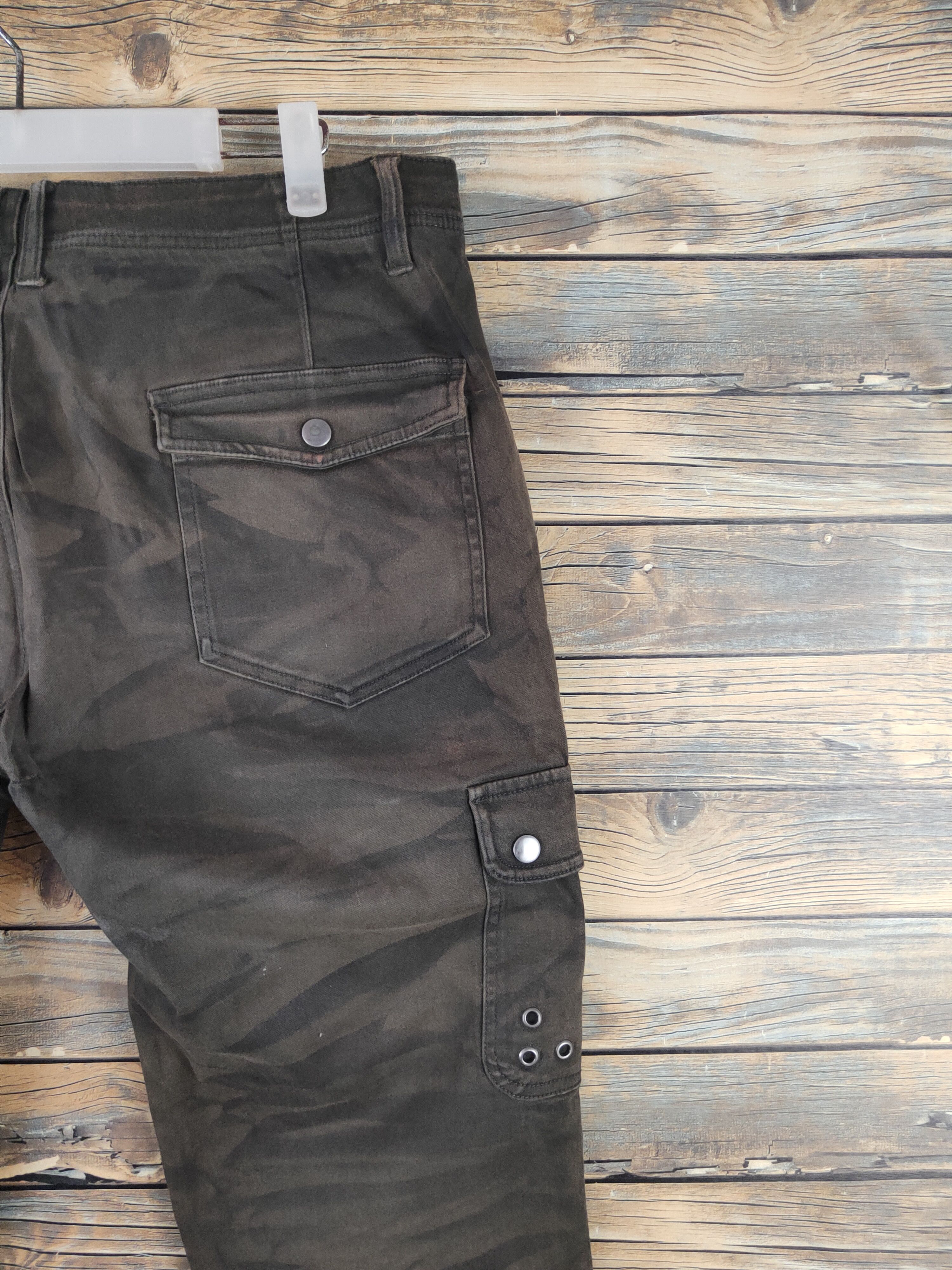 semanticdesign DL Semanticdesign Camo Multipocket Cargo Pants #sp46-267T Size US 34 / EU 50 - 11 Thumbnail