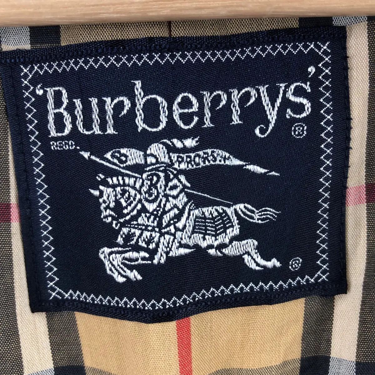 Burberry Vtg 90’ BURBERRY LONDON Nova Checks Trench Coat Parka Jacket Size XL / US 12-14 / IT 48-50 - 7 Thumbnail