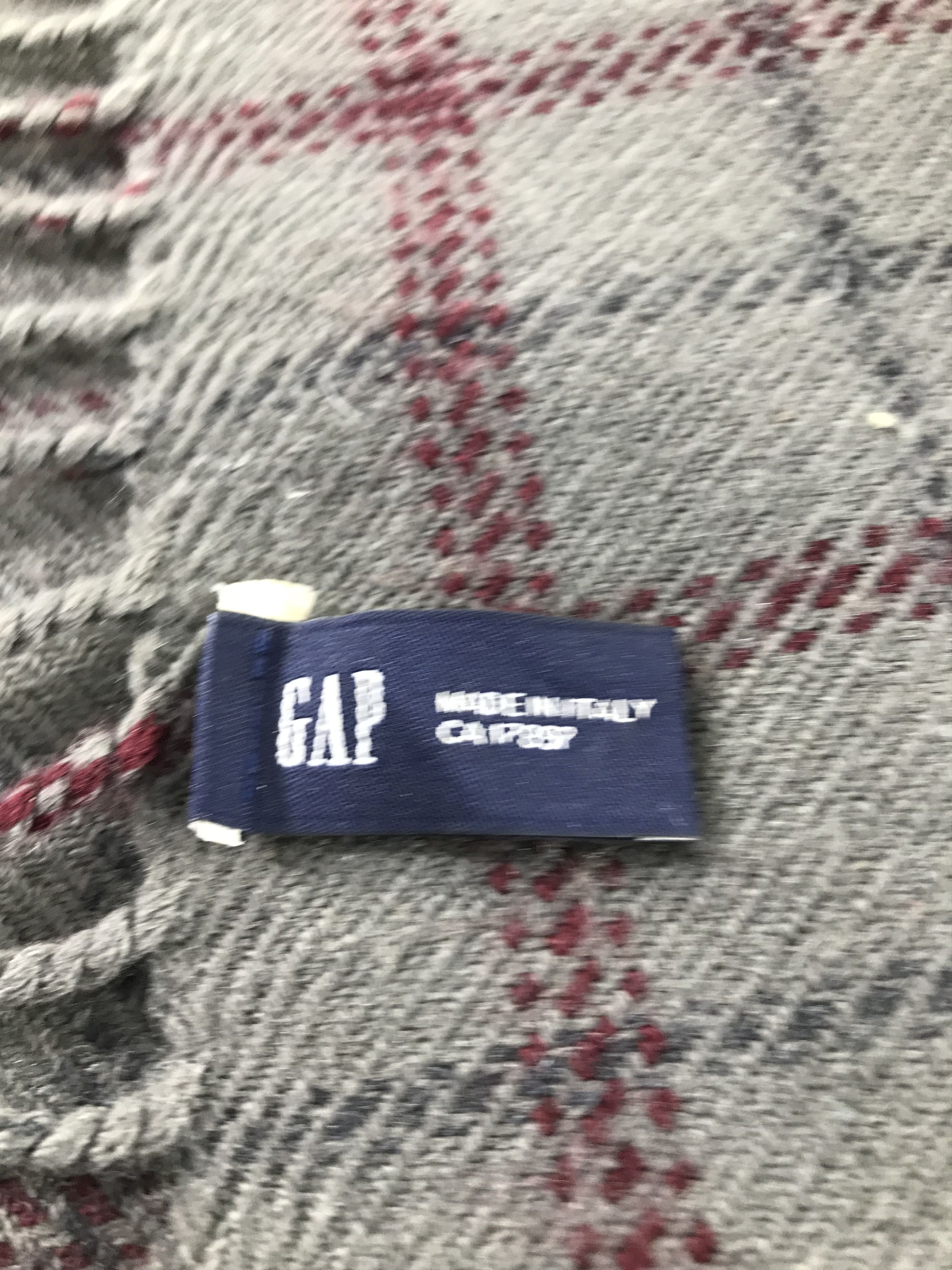 Gap GAP Wool Scarf Muffler V562 Size ONE SIZE - 4 Thumbnail