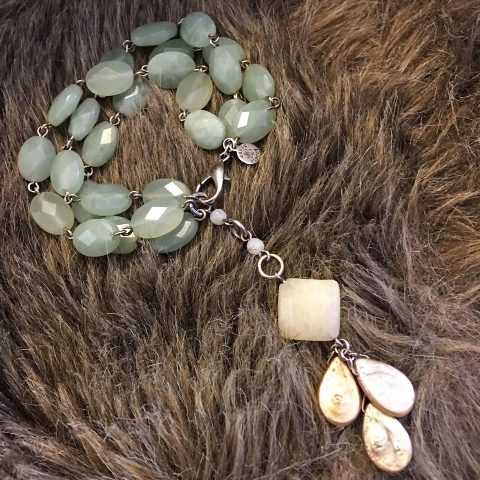 Jewelry David Aubrey 3 strand green aventurine bracelet Size ONE SIZE - 5 Thumbnail