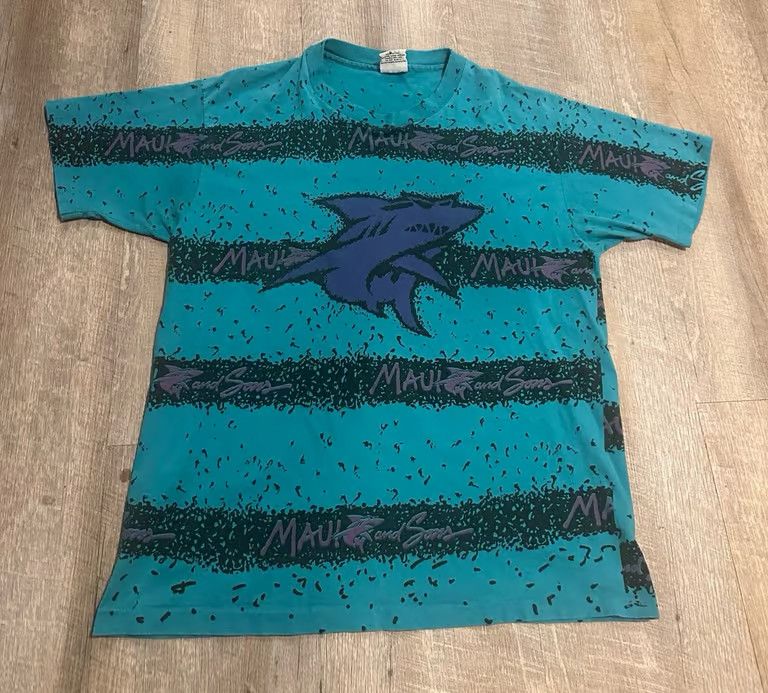 Maui and Sons VTG Maui & Sons T Shirt Men XL Single Stitch 90s Size US XL / EU 56 / 4 - 1 Thumbnail