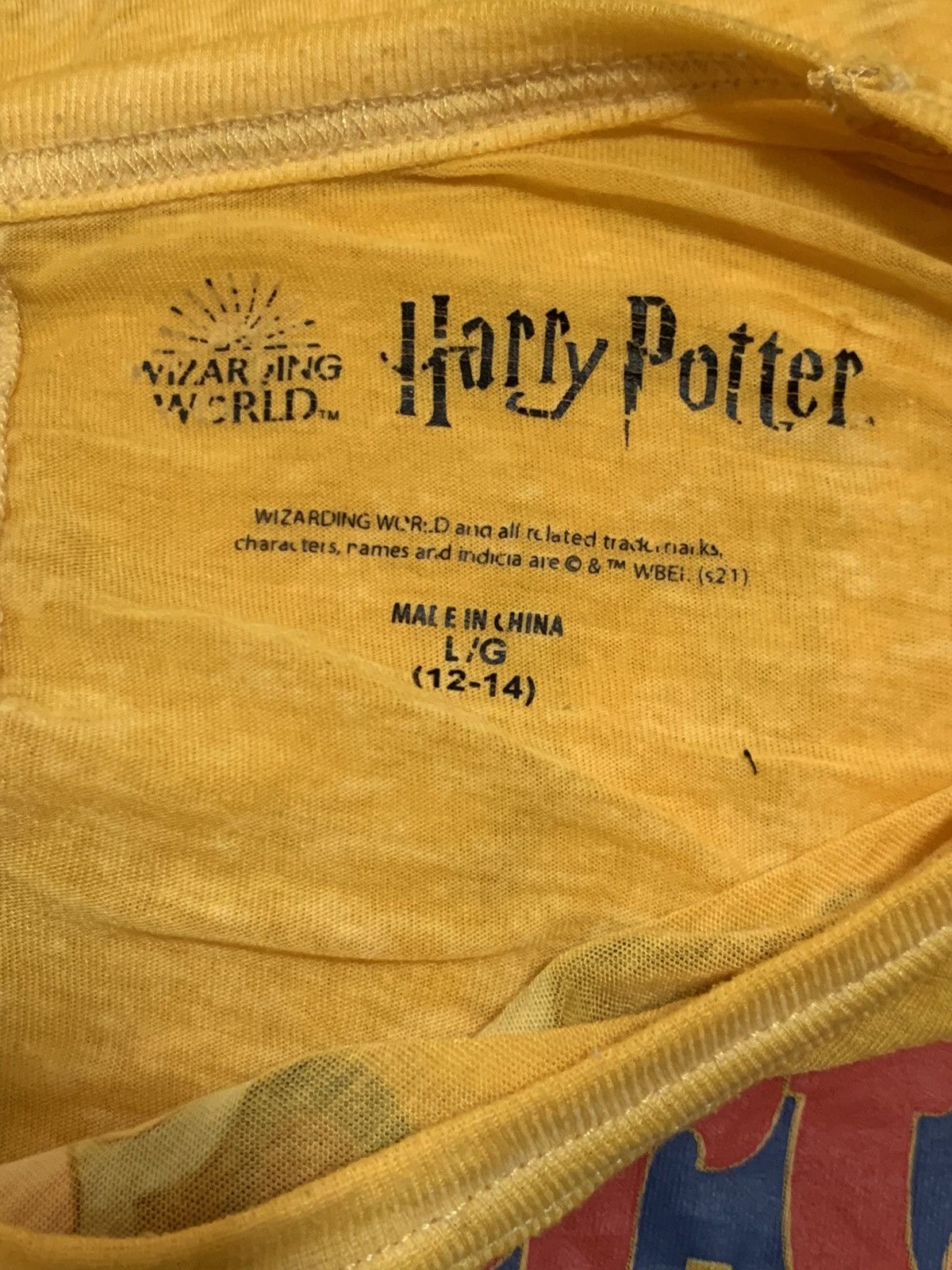 Other Vintage Y2K Harry Potter Hogwarts Large Tee Size US L / EU 52-54 / 3 - 10 Thumbnail