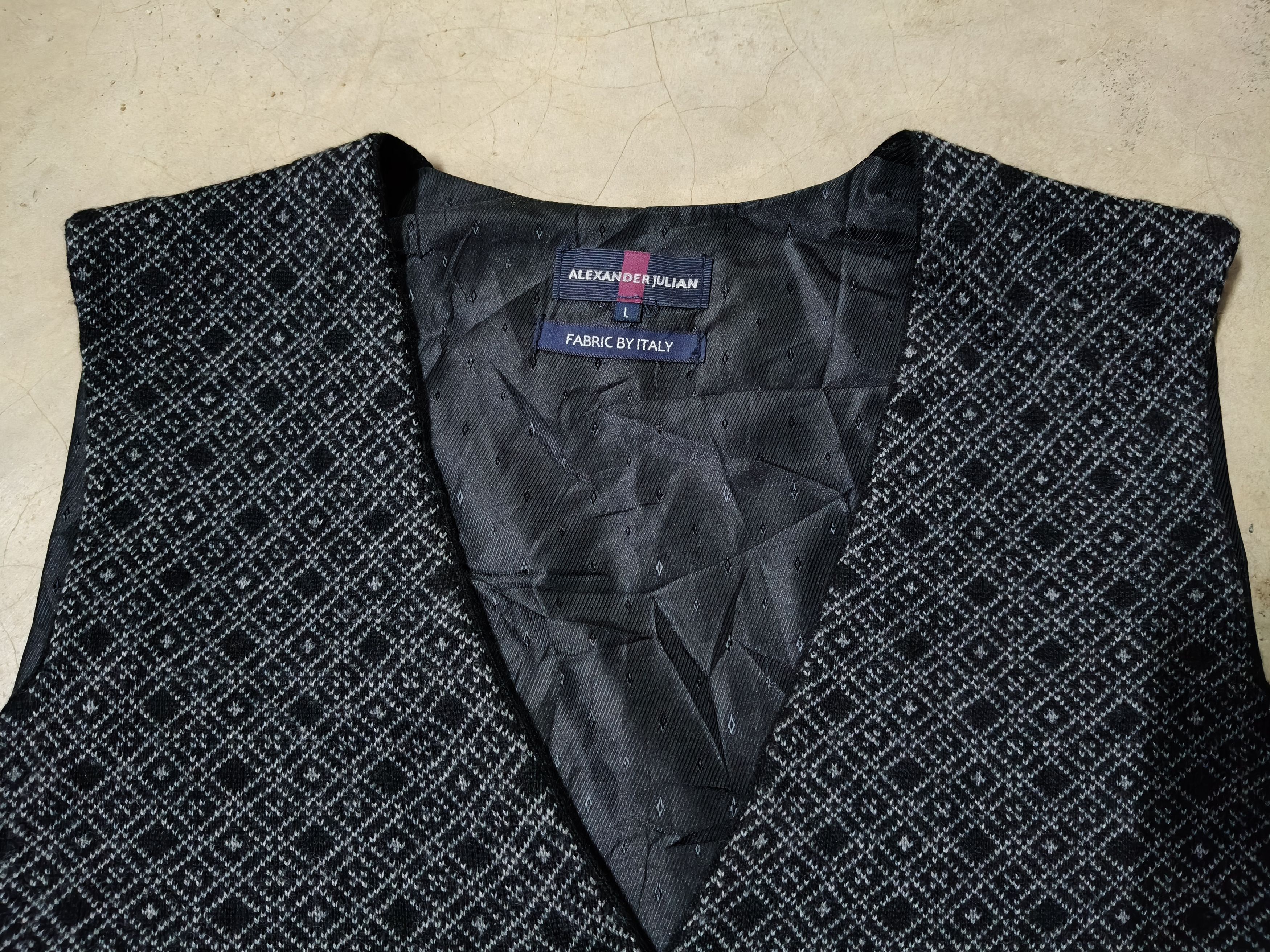 Alexander Julian × Designer × Vintage Alexander Julian Vest Size US L / EU 52-54 / 3 - 7 Thumbnail