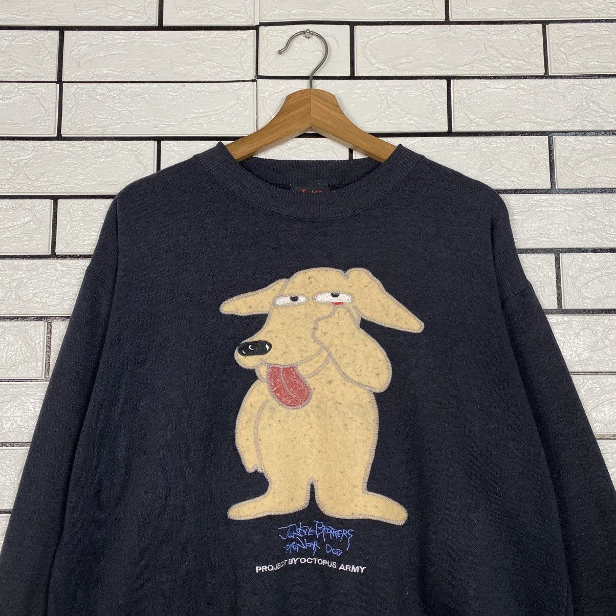 Japanese Brand Vintage Sweatshirt Octopus Army Big Logo Design Size US M / EU 48-50 / 2 - 4 Thumbnail