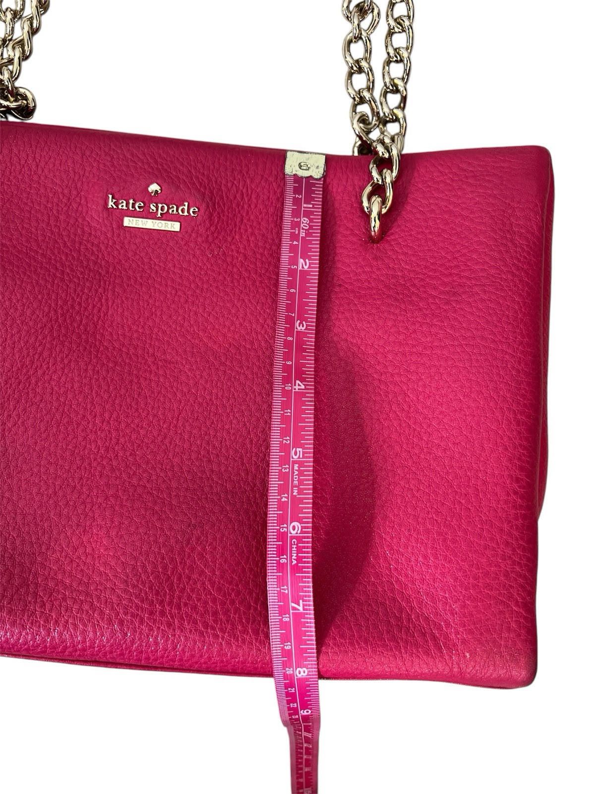 Designer KATE SPADE JORDYN Medium CHAIN HANDLE Purse Size ONE SIZE - 7 Thumbnail