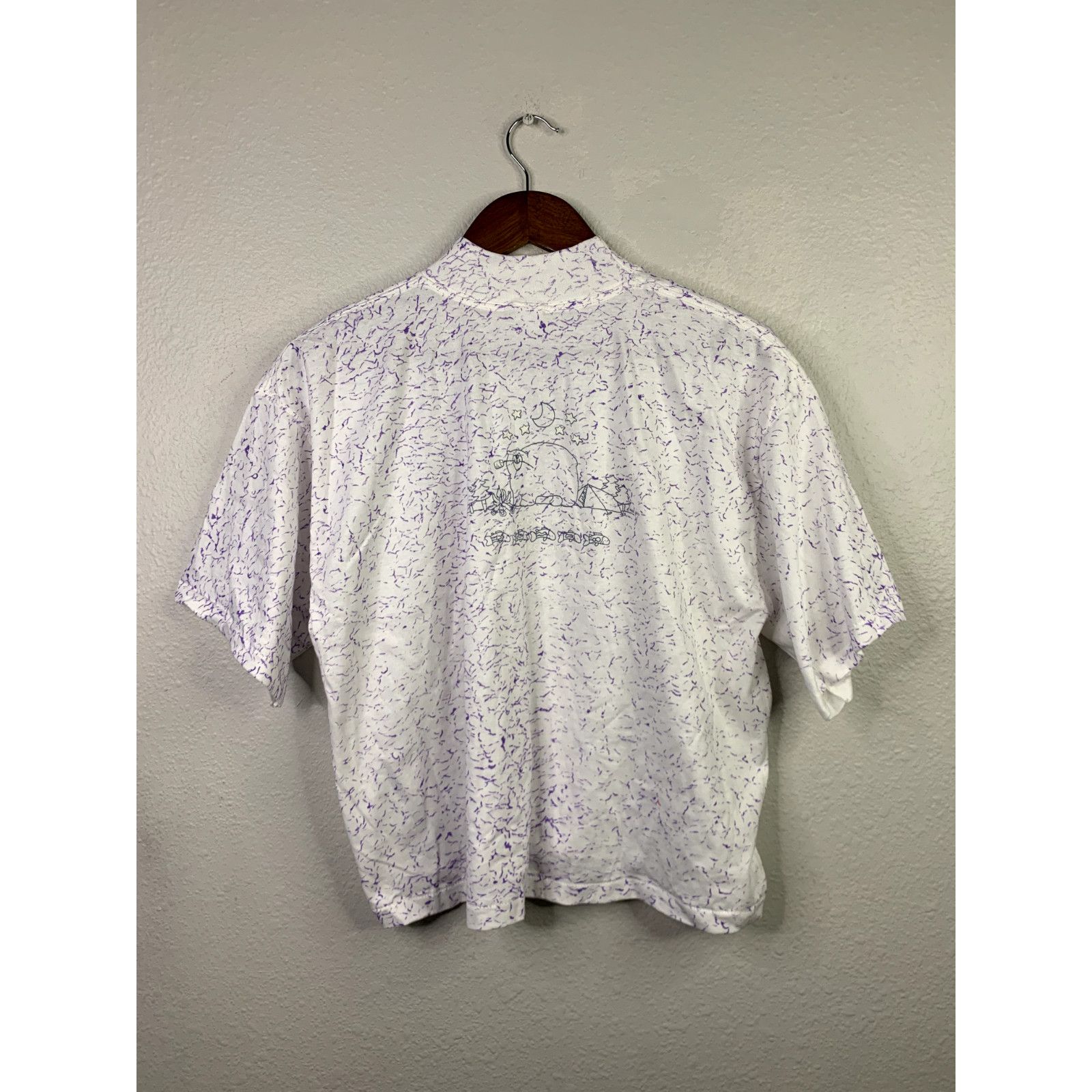 Vintage 1999 Blue Ridge Parkway Virginia Cropped Mock Neck Size L / US 10 / IT 46 - 7 Thumbnail