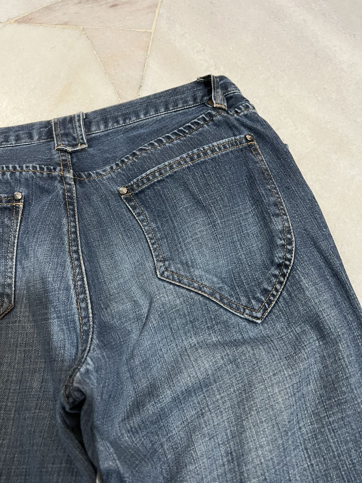 If Six Was Nine × Japanese Brand 🌈Vintage Japanese Brand UJ Flare Jean Size US 30 / EU 46 - 13 Thumbnail