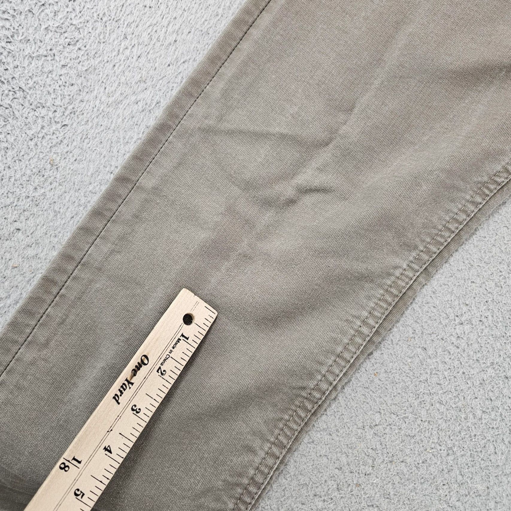 Gustin Gustin Pants Mens 30 Straight Fit Button Fly Washed California Gray Size US 30 / EU 46 - 5 Thumbnail