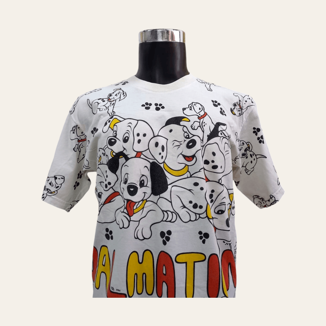 Cartoon Network × Vintage Vintage 90s DISNEY'S 101 DALMATIANS All-Over Print T-shirt Size US L / EU 52-54 / 3 - 2 Thumbnail