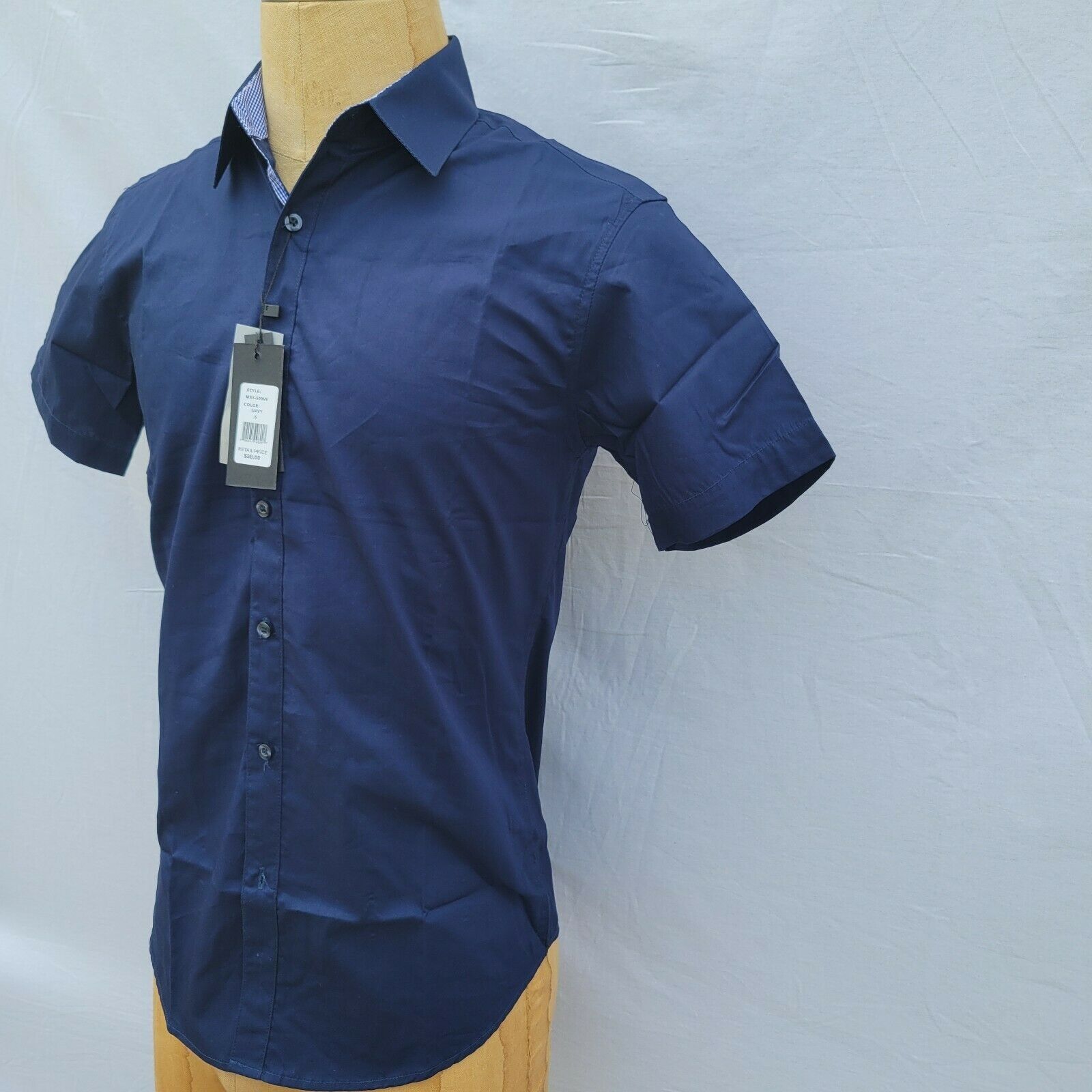 Other Men's Galaxy By Harvic Short Sleeve Slim Fit Shirt. Small Size US S / EU 44-46 / 1 - 4 Thumbnail