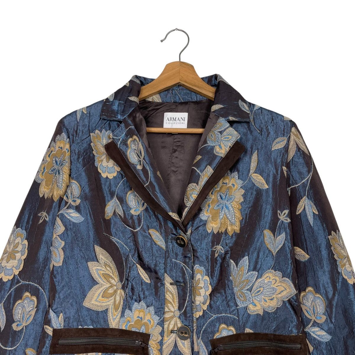 Armani Armani Collezioni Flower Design Jacket Size M / US 6-8 / IT 42-44 - 2 Thumbnail