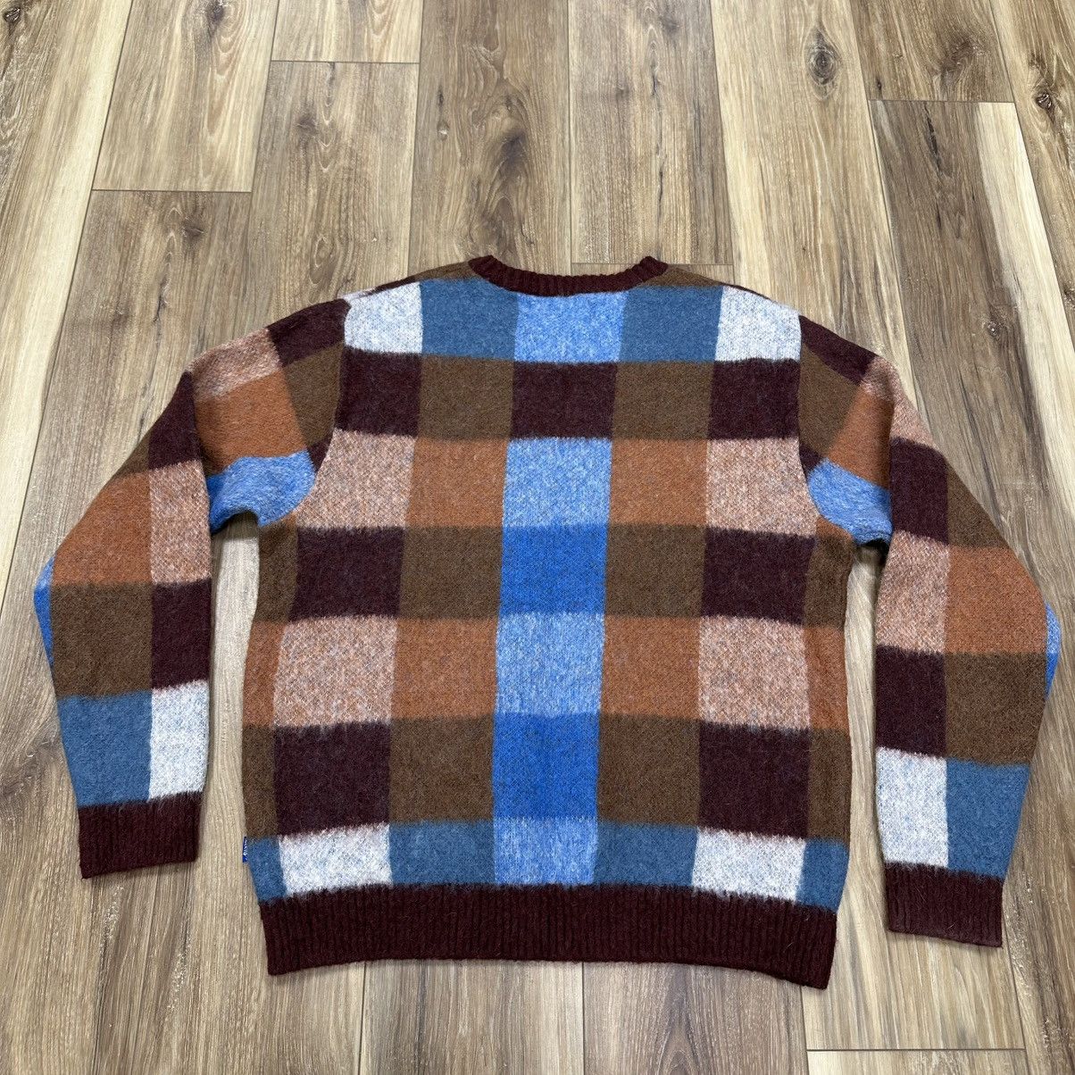 Awake NY Awake New York Mohair Checkered Square Sweater, Large Size US L / EU 52-54 / 3 - 2 Thumbnail