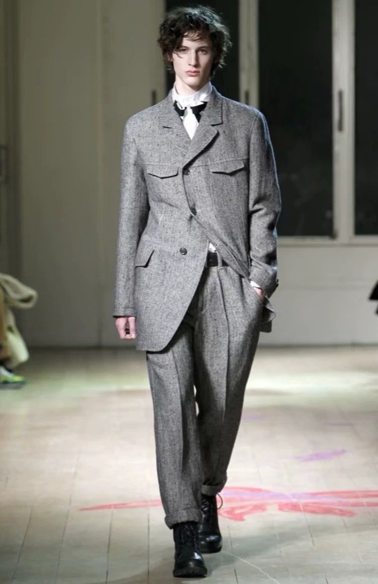 Yohji Yamamoto Yohji Yamamoto 2011AW Shirt Multi-tie Sash Size 2 Size US M / EU 48-50 / 2 - 5 Thumbnail