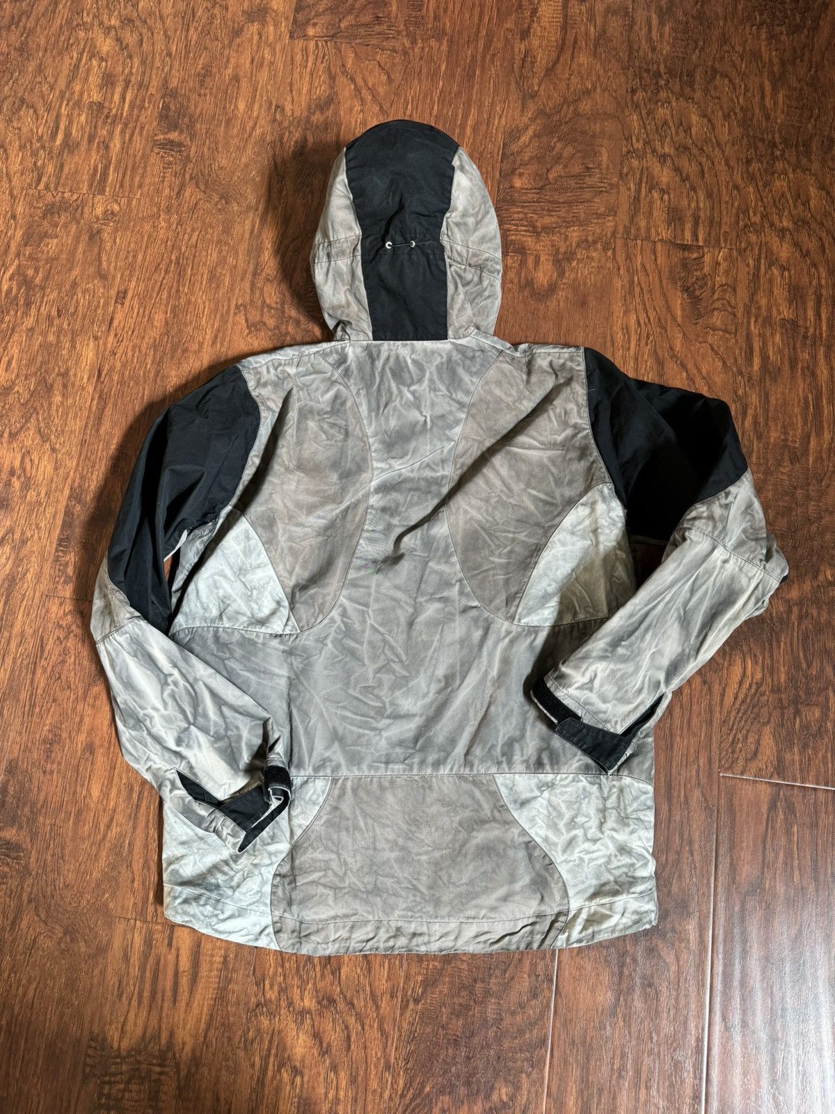 Arnar Mar Jonsson Black and Grey Panel Overdyed Jacket Size US M / EU 48-50 / 2 - 4 Thumbnail