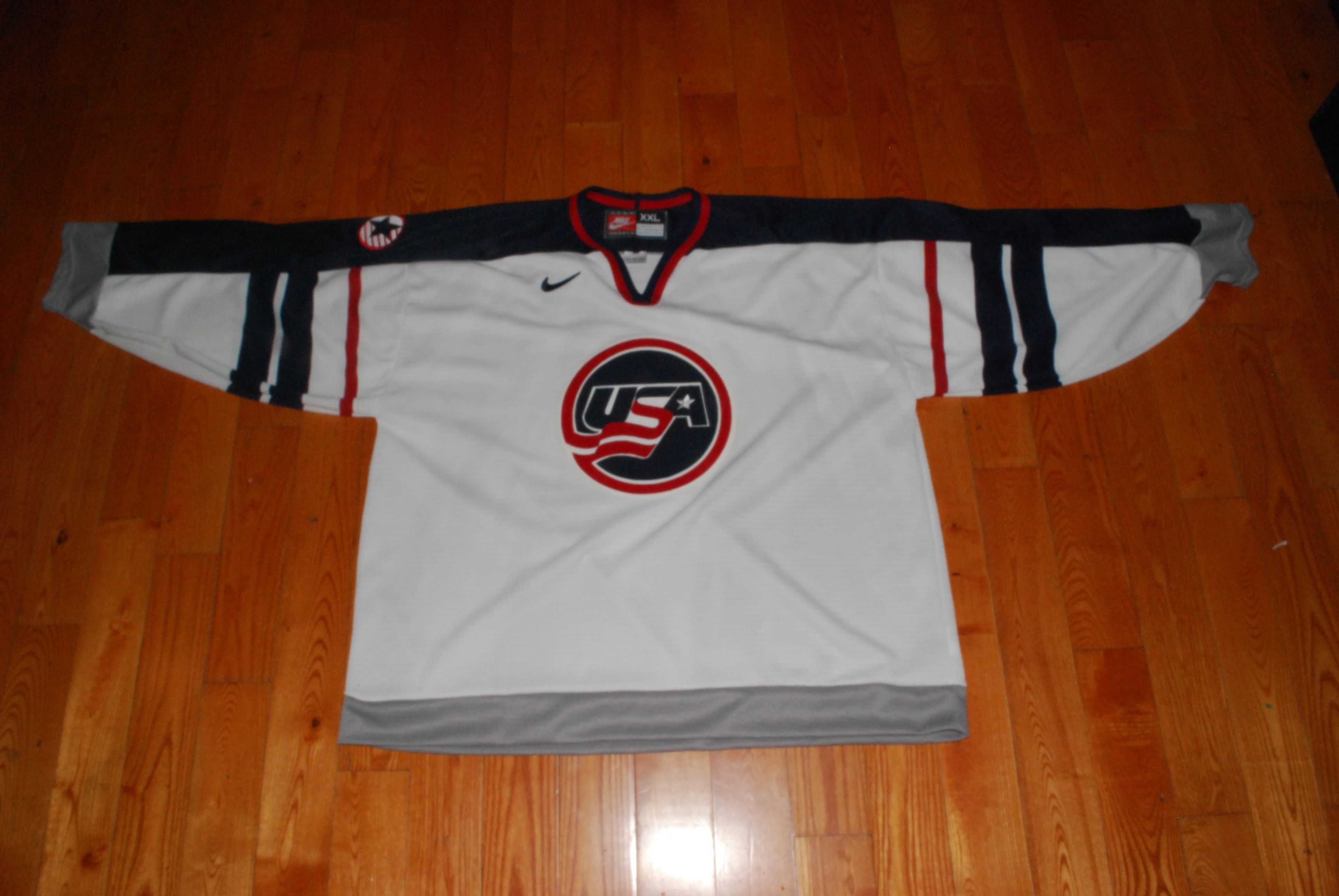 1998 Nike USA National Hockey Team Jersey Made in Canada