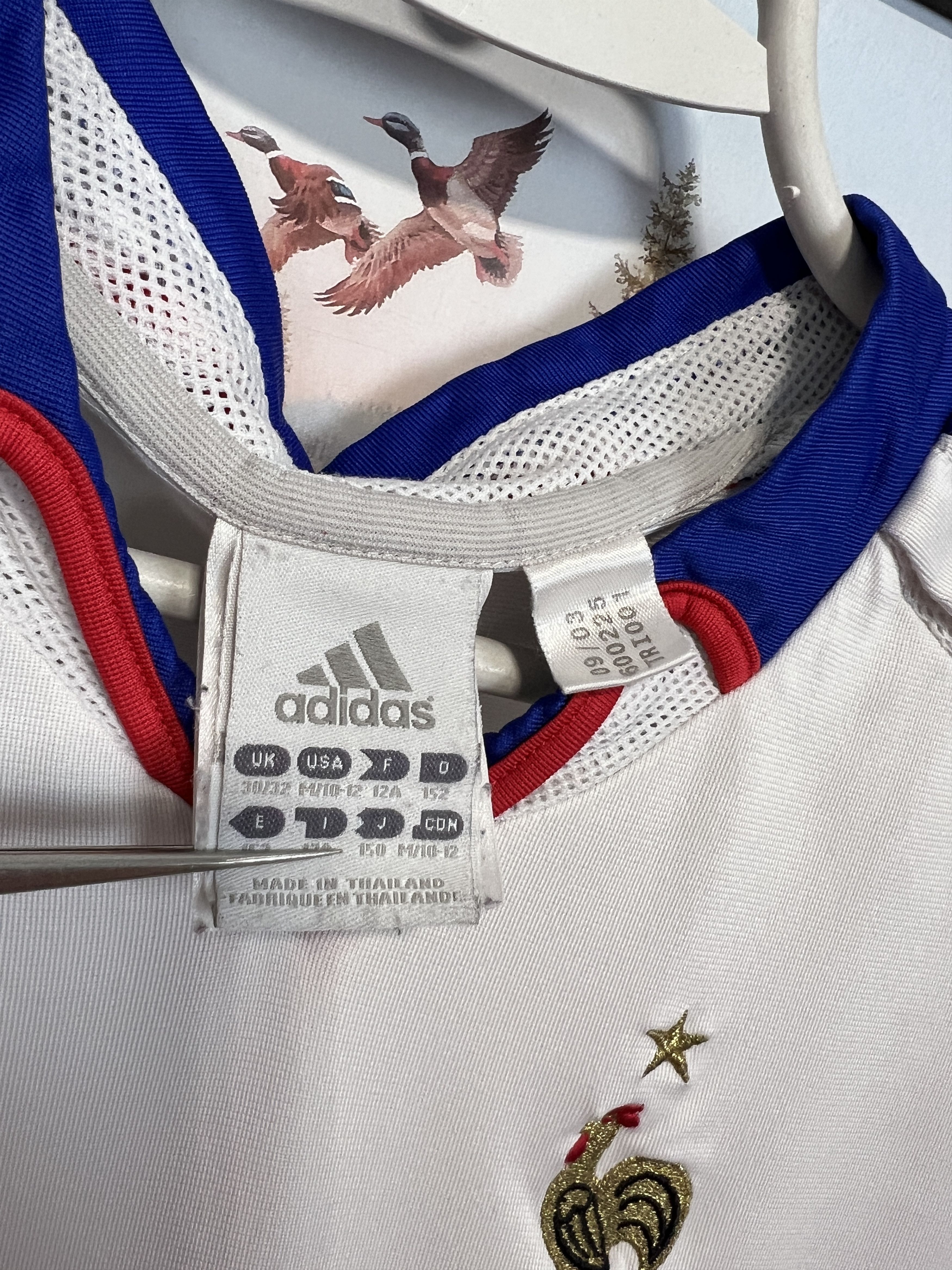 Adidas France Away football shirt Soccer Jersey Trikot Size Boys M Size US XXS / EU 40 - 7 Thumbnail
