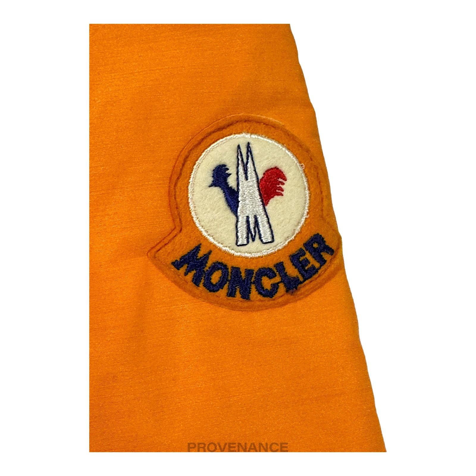 Moncler 🔴 Moncler Light Ski Jacket Coat - Orange/Red Size US L / EU 52-54 / 3 - 9 Thumbnail