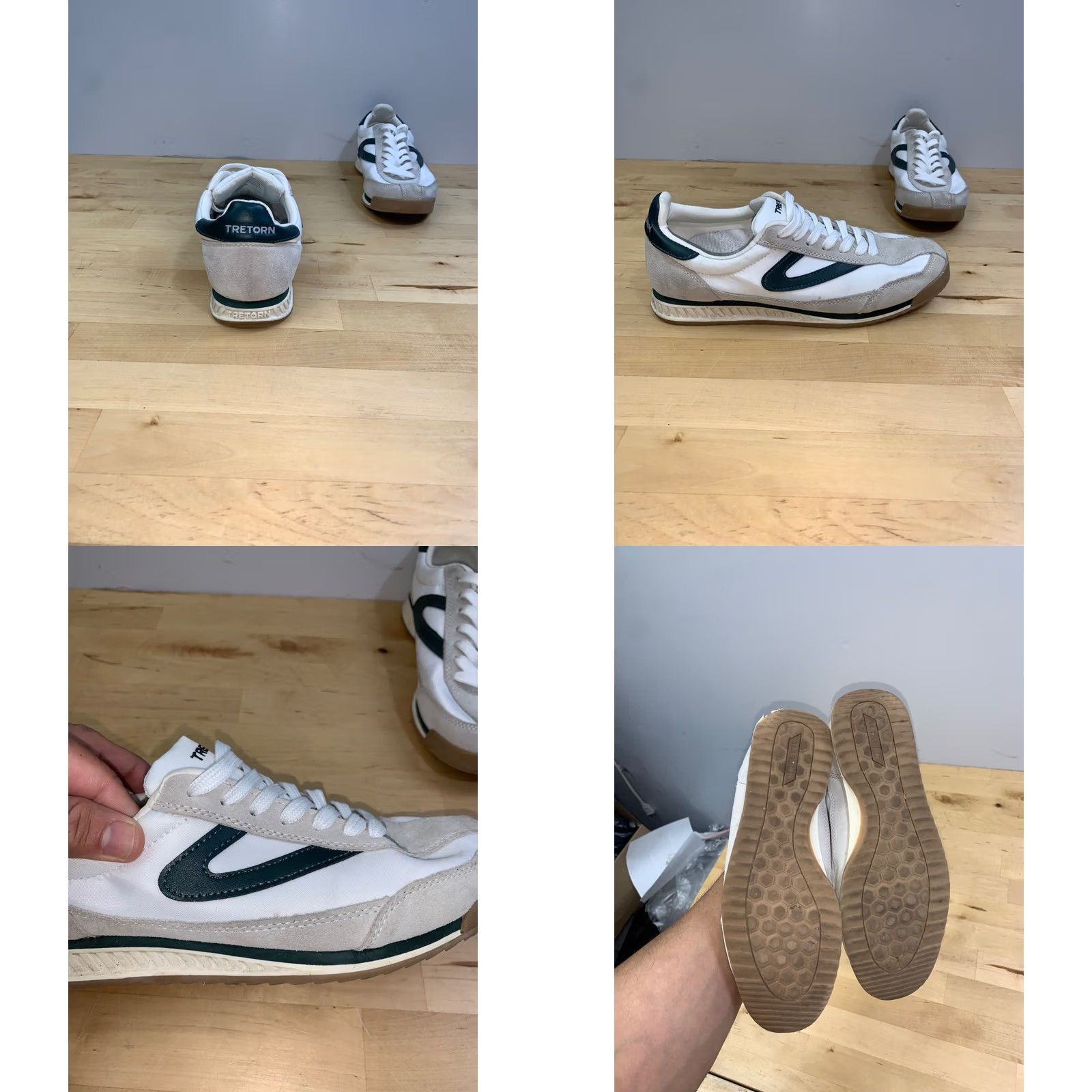 Tretorn Tretorn Rawlings Sneakers Size 8.5 M White Women Sneaker Casual Walking Leather Rubber Outdoor Shoes Size US 9 / IT 39 - 10 Thumbnail