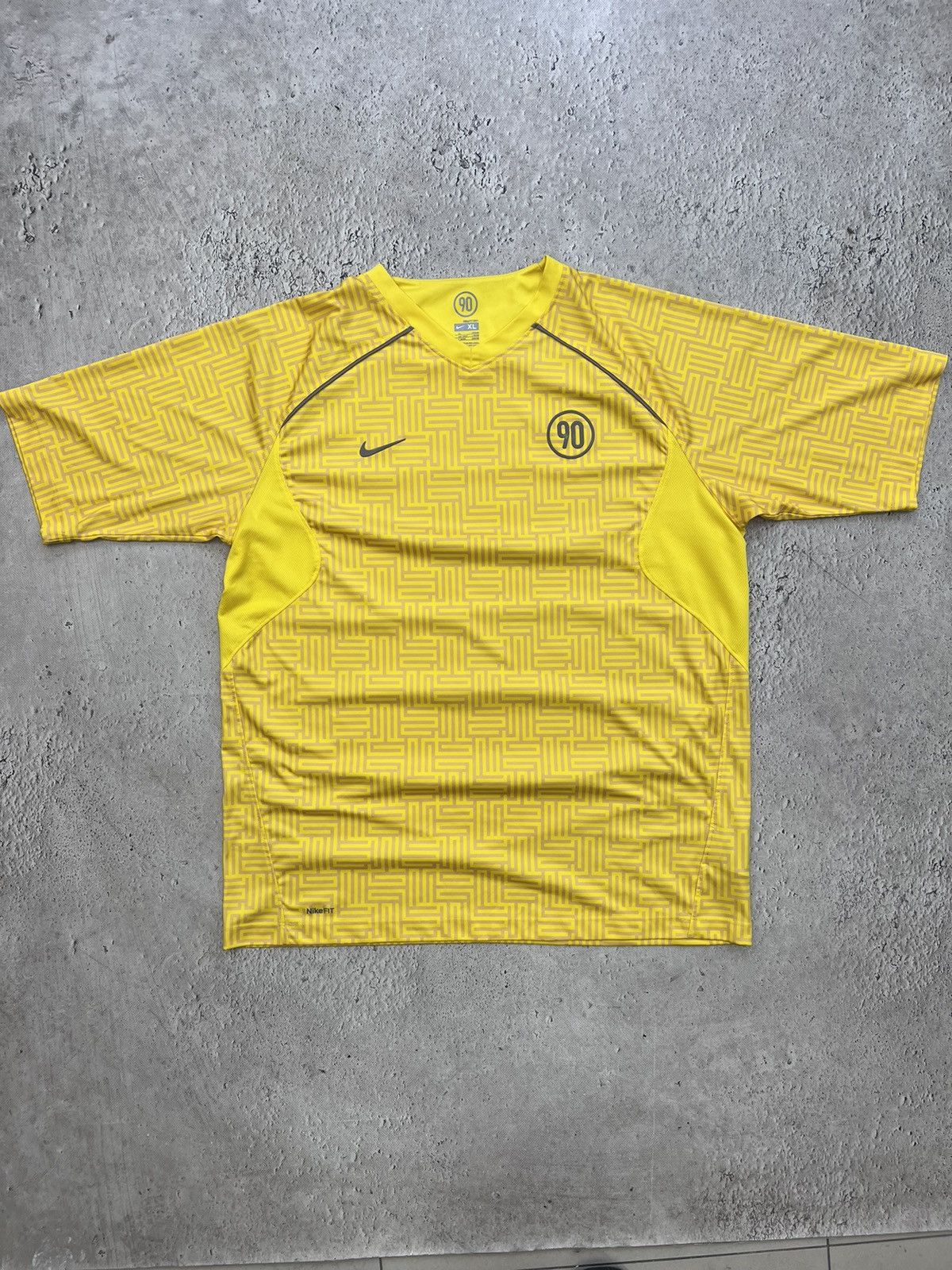 Nike × Vintage * Vintage 00s Nike T90 center logo tee jersey Swoosh ACG Size US XL / EU 56 / 4 - 1 Thumbnail