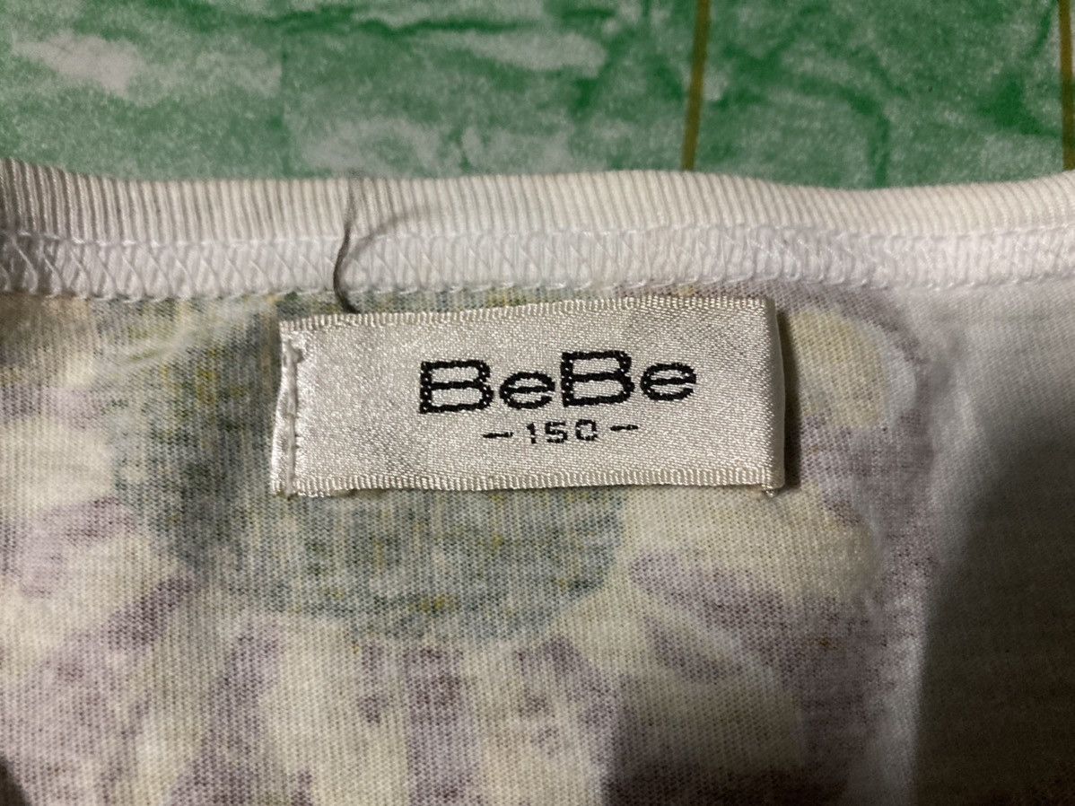 Bebe × Japanese Brand Be be T-shirt Croptop Flawer Size S / US 4 / IT 40 - 4 Thumbnail