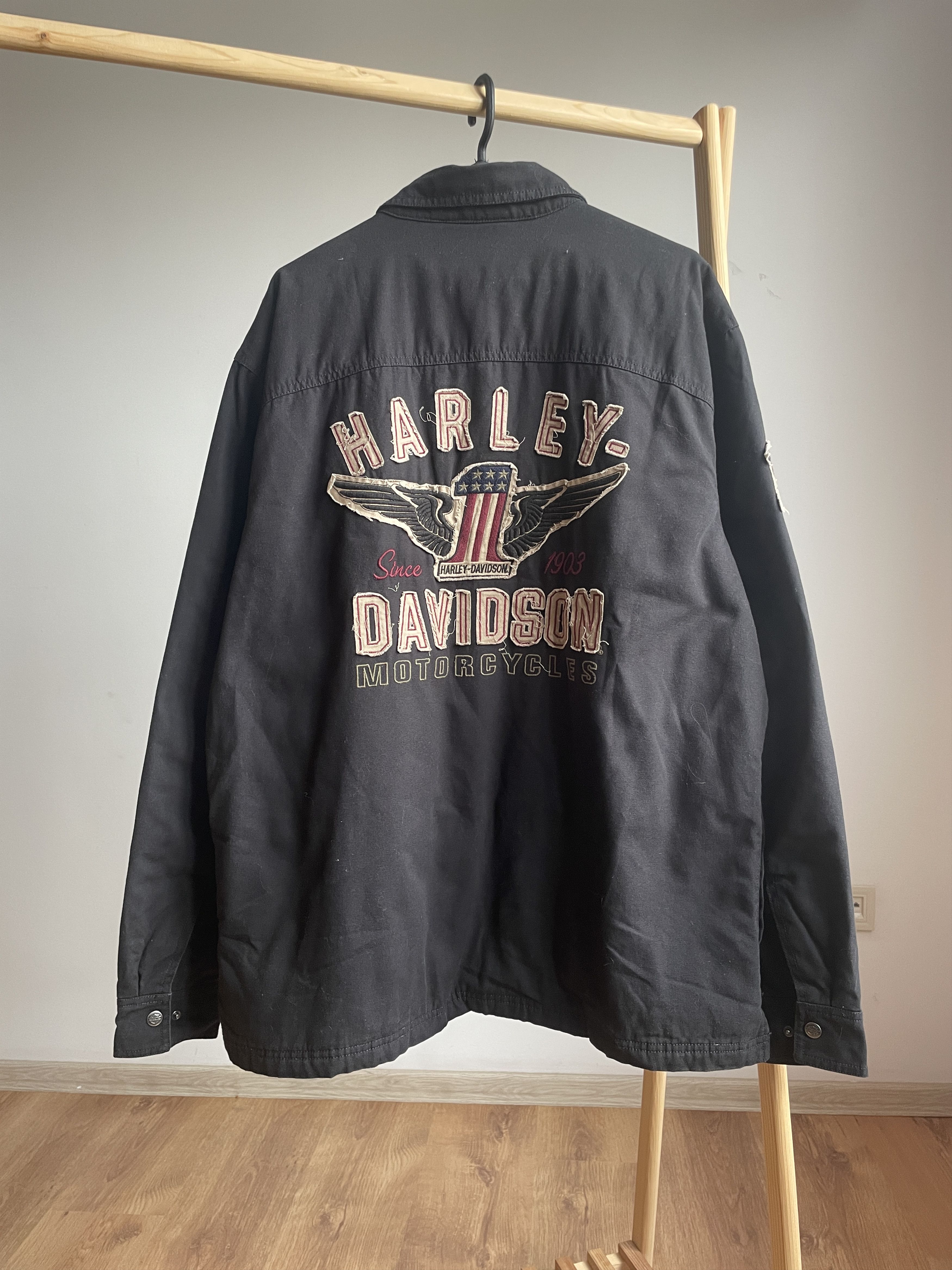 Harley Davidson Harley Davidson #1 Genuine Classics Padded Overshirt Size XL Size US XL / EU 56 / 4 - 1 Thumbnail