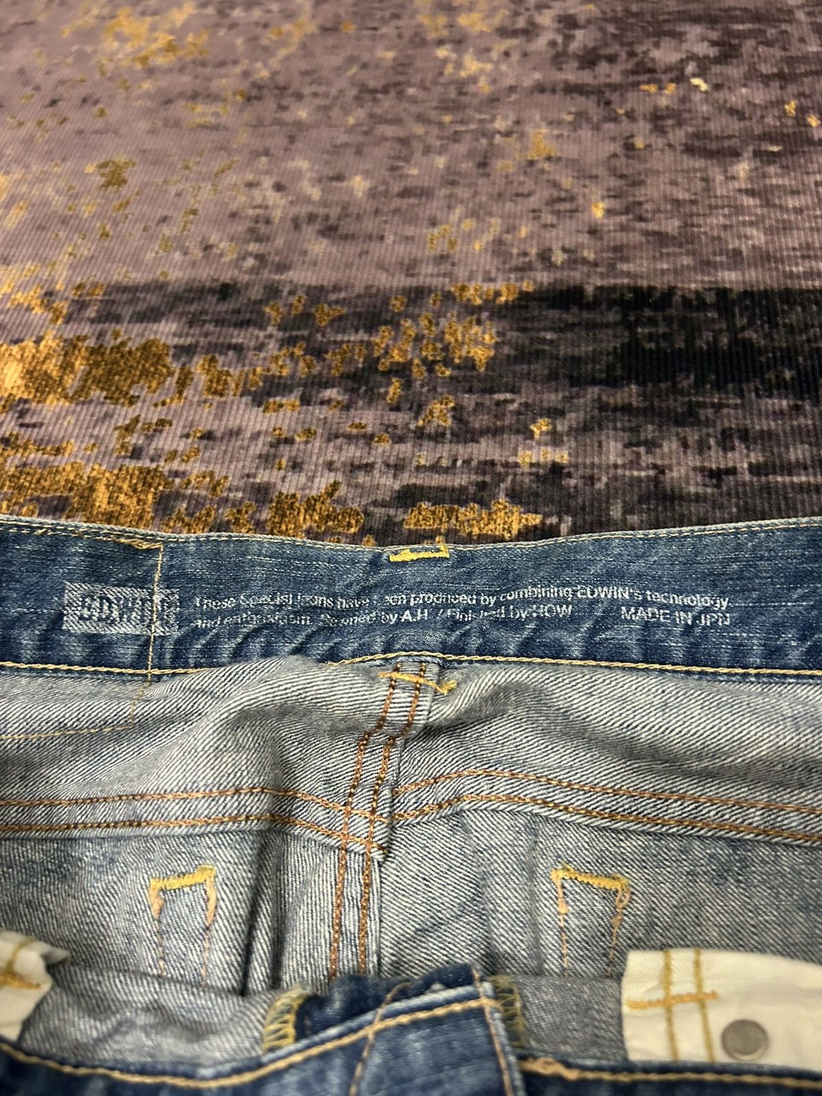 Hysteric Glamour Edwin Japan Studded Distressed Jeans Size US 32 / EU 48 - 14 Thumbnail