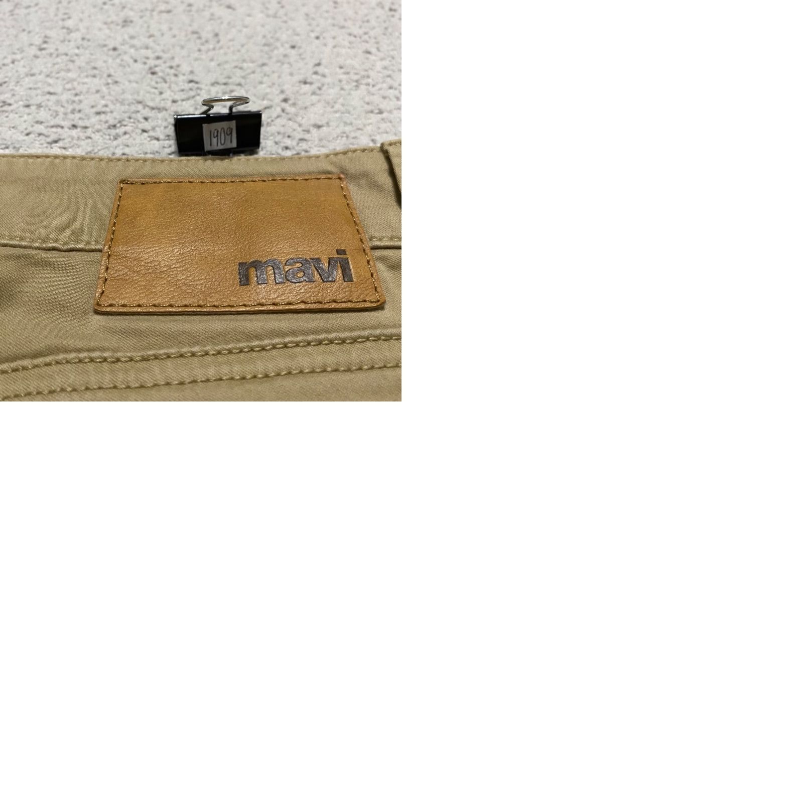 Vintage Mavi Jeans Mens Jeans Zach Beige 30x30 Straight Regular Mid Rise Denim Size US 30 / EU 46 - 9 Thumbnail
