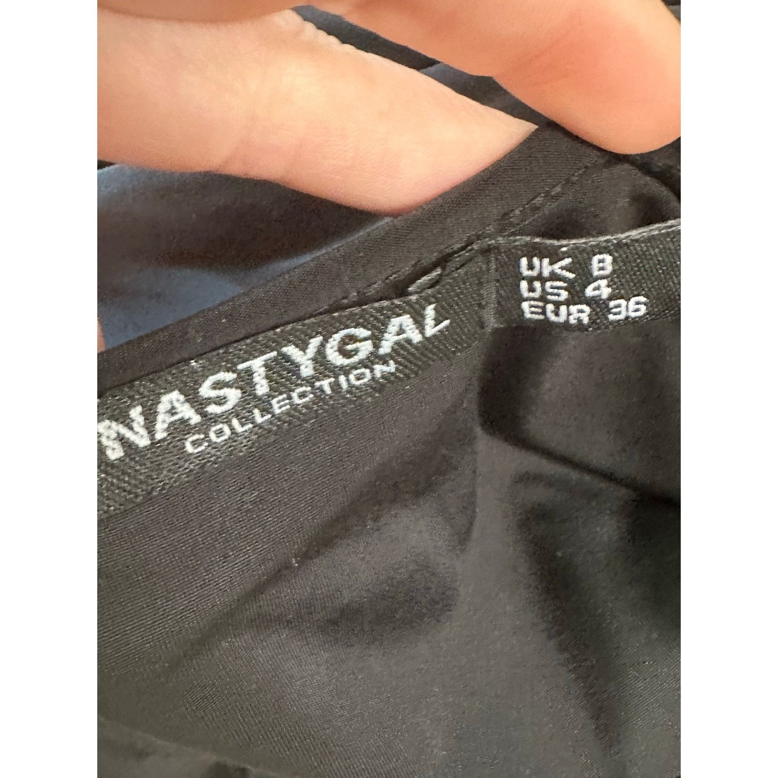 Nasty Gal Nasty Gal black long sleeves mini dress size 4 Size S / US 4 / IT 40 - 3 Thumbnail