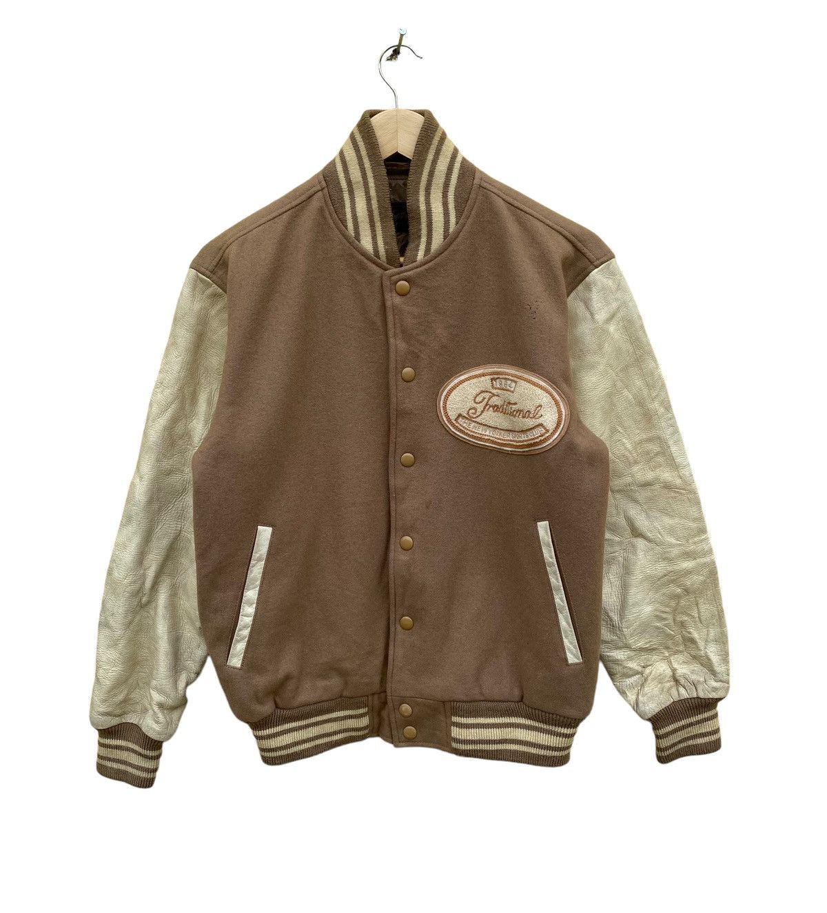 Vintage Vintage traditional embroidery varsity jacket Size US M / EU 48-50 / 2 - 1 Thumbnail