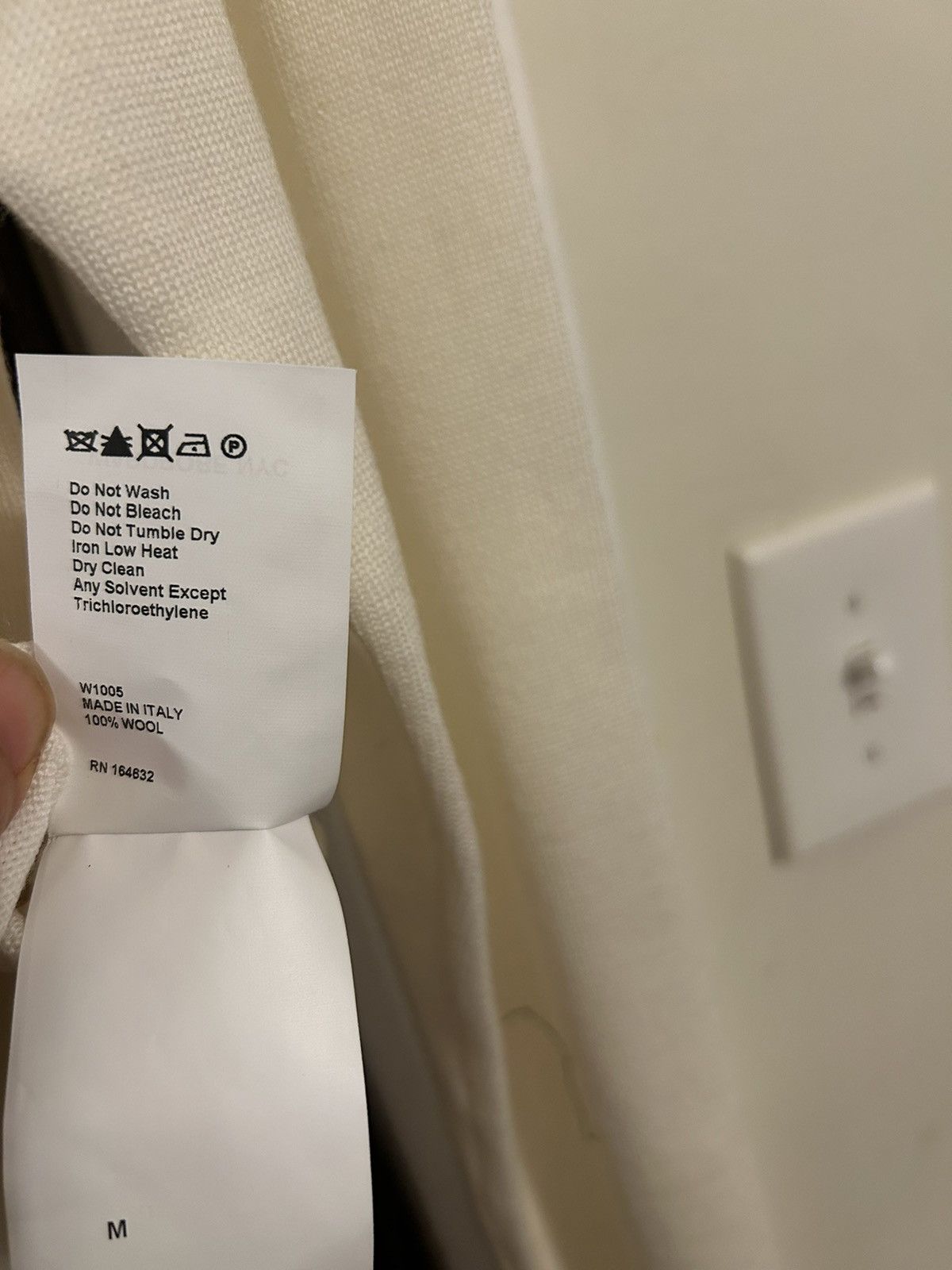 New! Wardrobe NYC Off-White Sweater