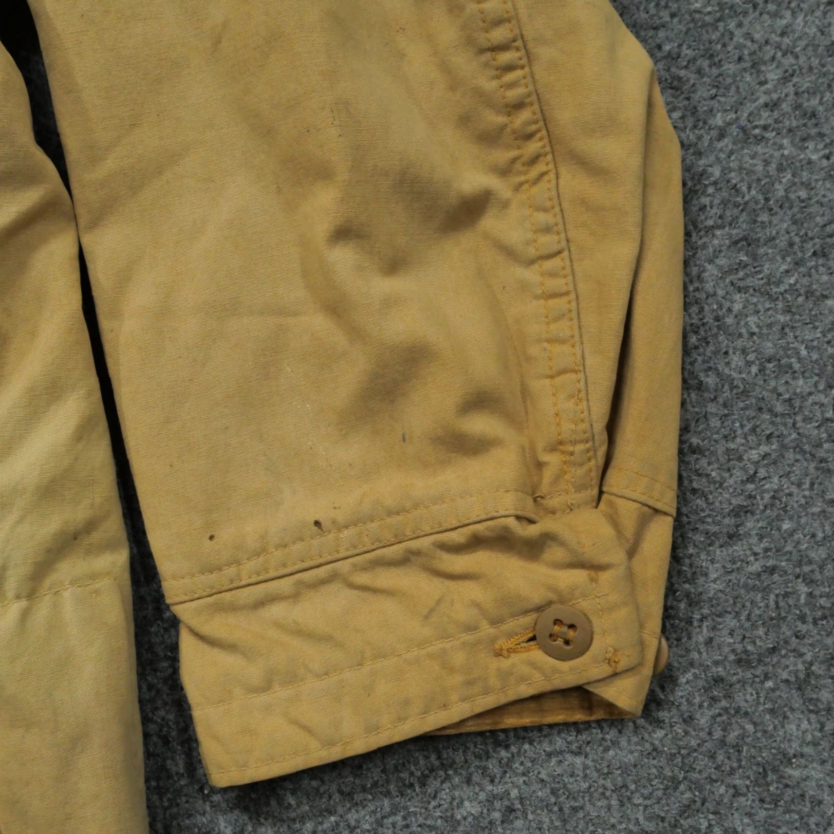 Vintage VINTAGE JC Higgins Hunting Jacket Mens Large Brown Canvas Game Pouch Shooting Bomber Jacket Hunting Mens Large Brown Canvas Jacket Size US L / EU 52-54 / 3 - 2 Thumbnail