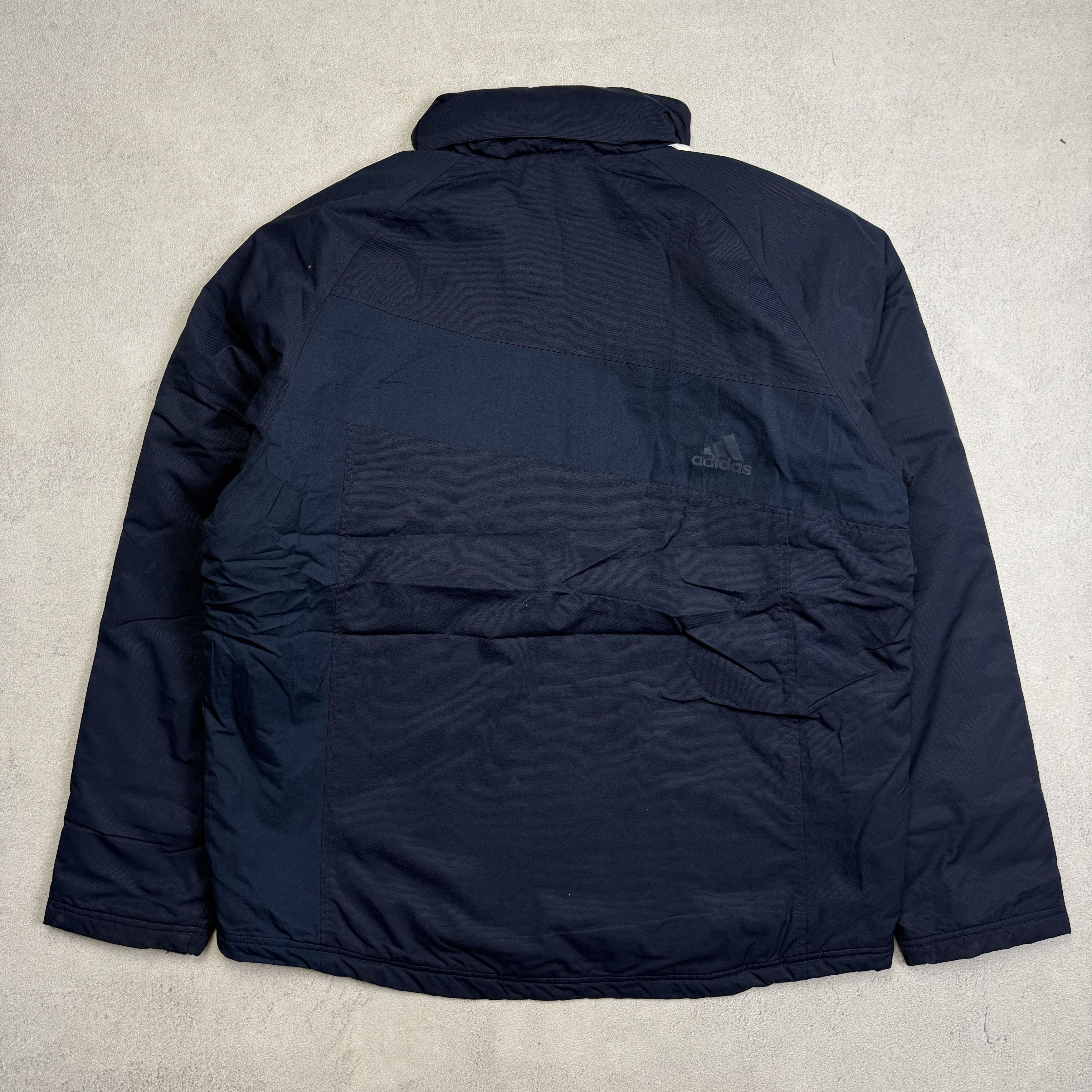 Adidas Adidas Three Stripes Puffer Jacket Size US L / EU 52-54 / 3 - 4 Thumbnail