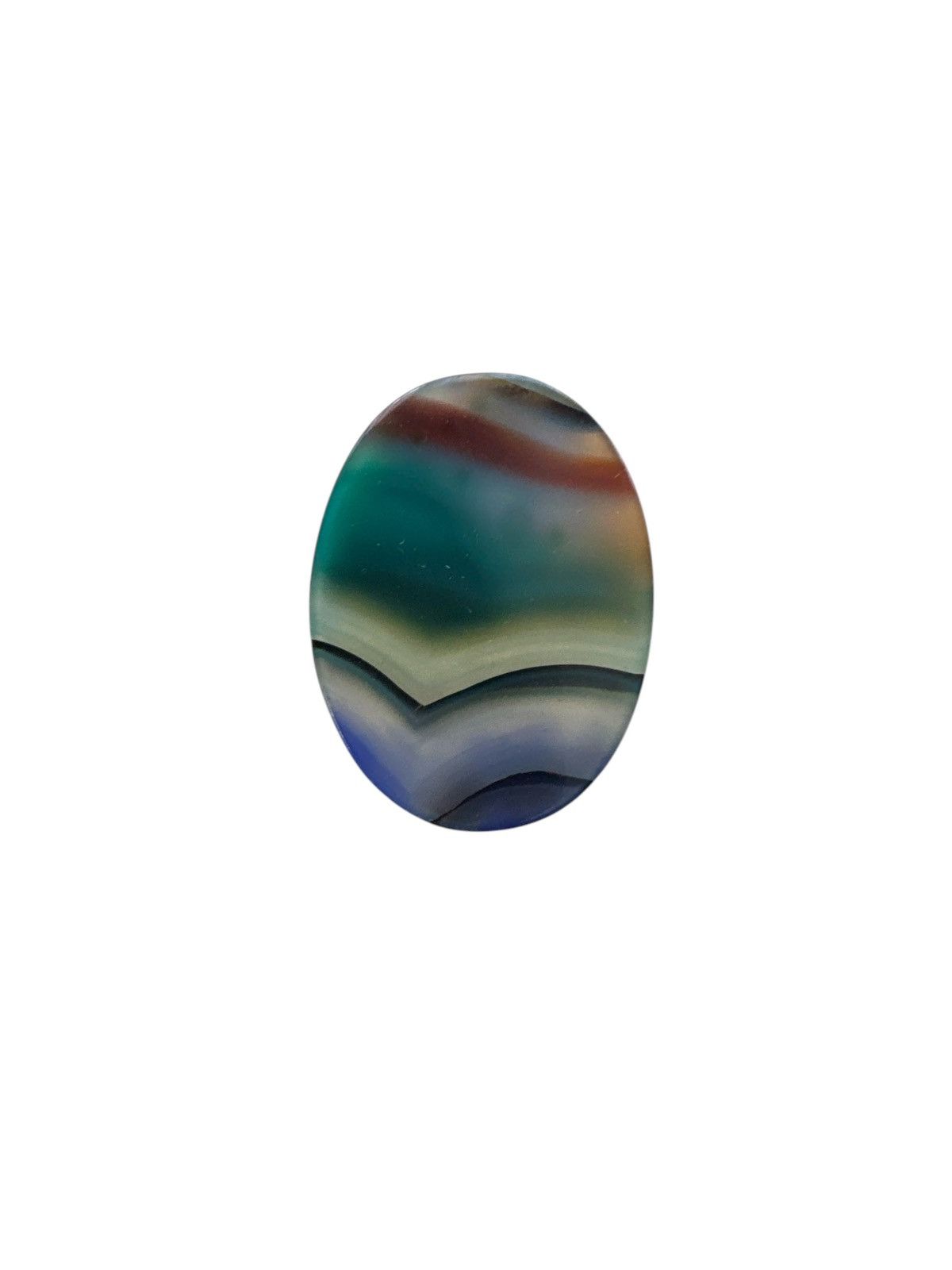 Jewelry × Vintage JAPAN ORIGIN 9.86crt PAINTED AGATE Size ONE SIZE - 2 Thumbnail