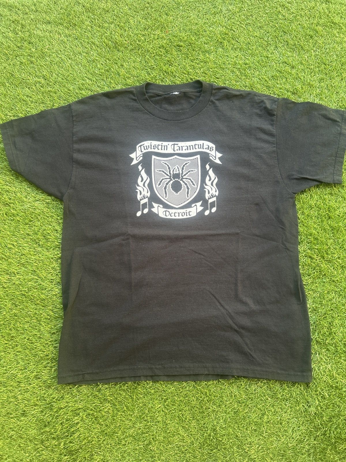 Vintage Vintage Twistin’ Tarantulas Tee Detroit Rockabilly Band Tee Size US XXL / EU 58 / 5 - 1 Thumbnail