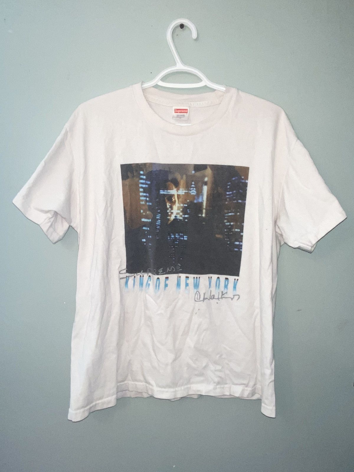 Supreme SS19 Christopher Walken King Of New York Tee