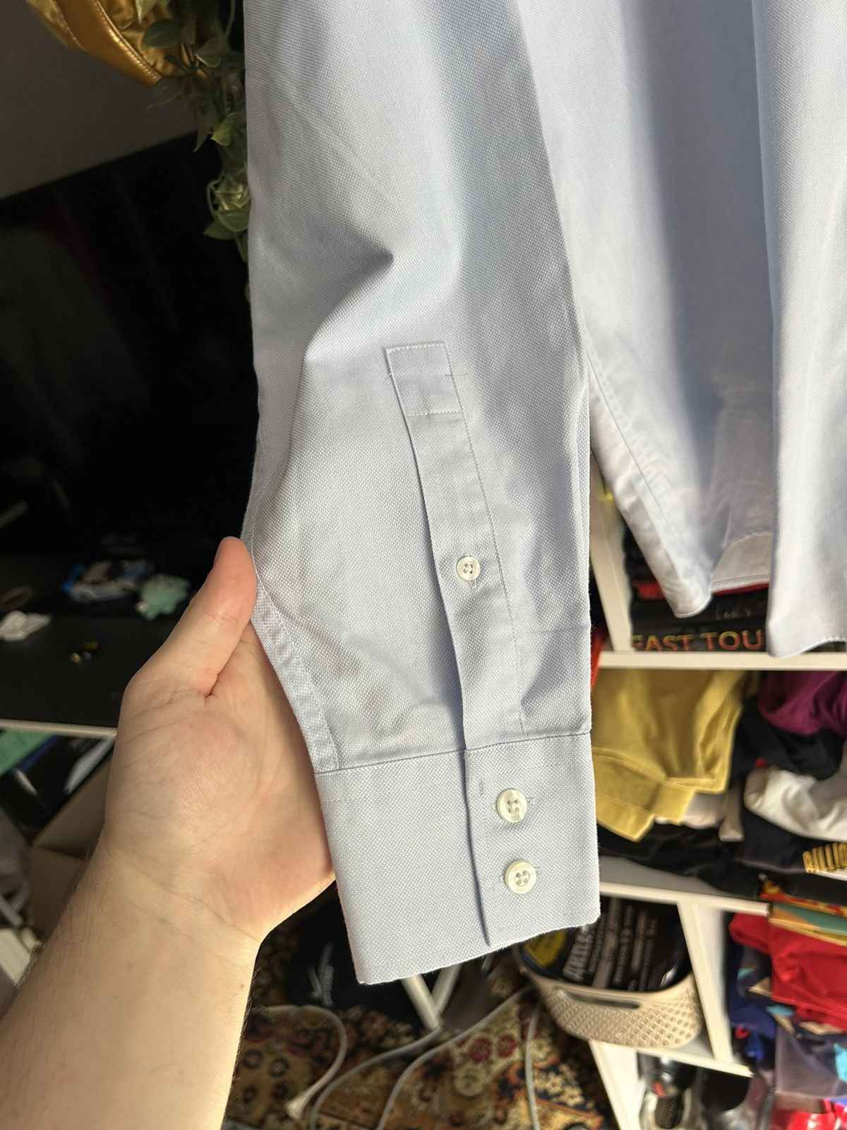 Yves Saint Laurent Yves saint laurent classic cotton shirt Size US XL / EU 56 / 4 - 4 Thumbnail