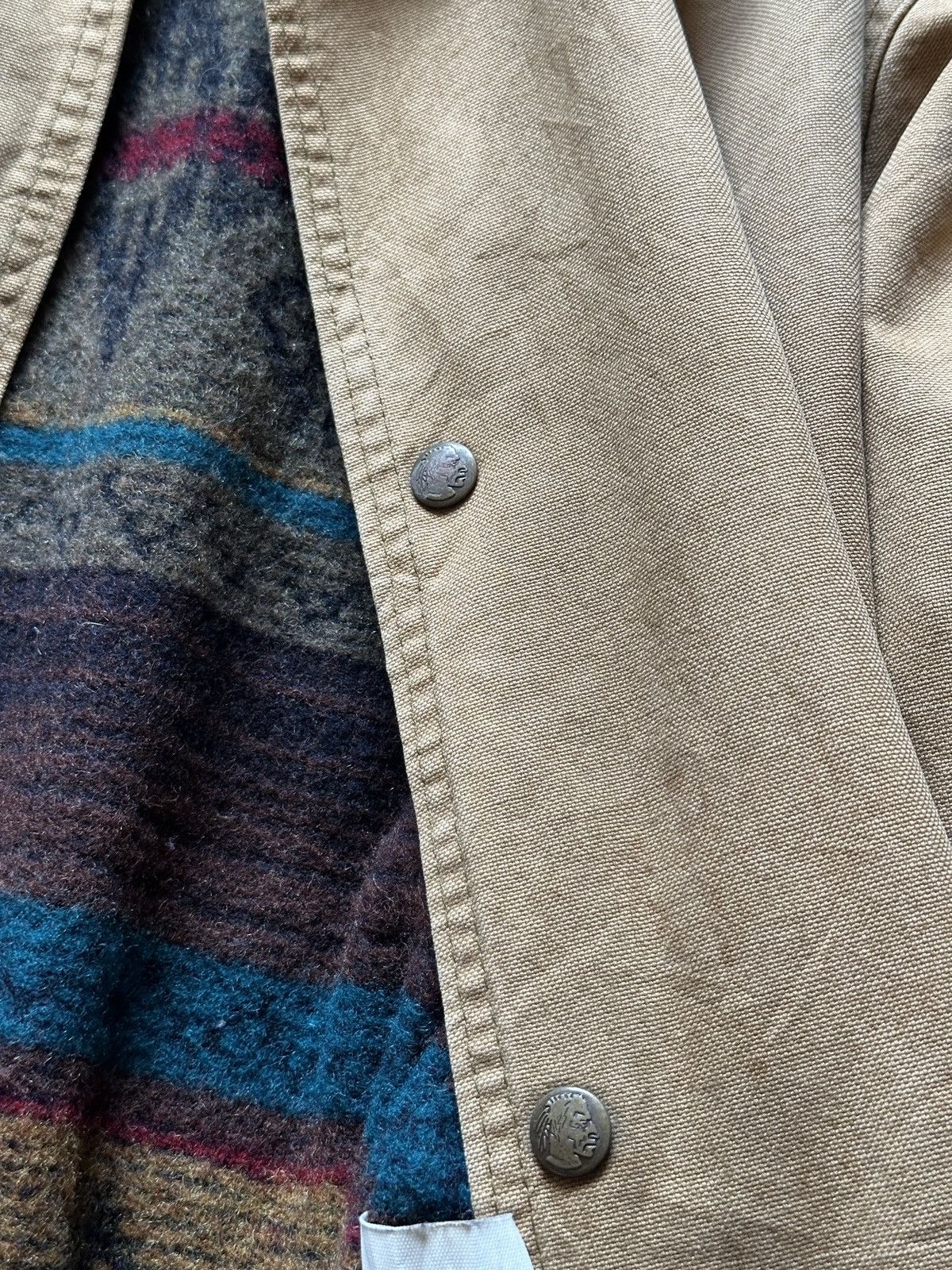 Vintage 1980s Woolrich Duck Cotton Jacket Size US S / EU 44-46 / 1 - 18 Thumbnail