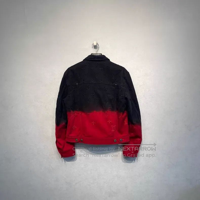 Louis Vuitton Louis Vuitton Black and red patchwork logo full-print deni Size US M / EU 48-50 / 2 - 2 Thumbnail