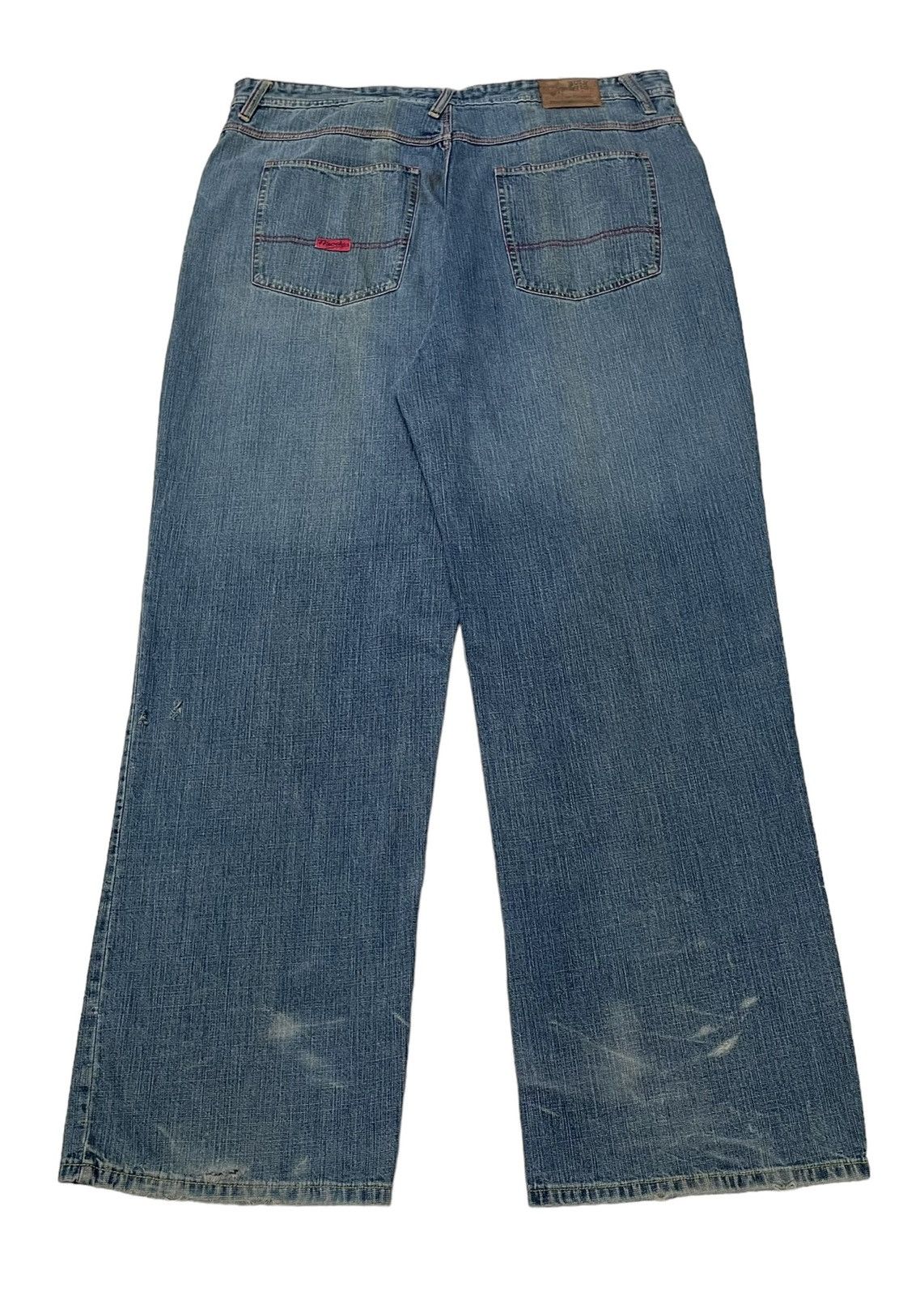Designer × Japanese Brand × Vintage Vintage Japanese Brand Meoshe Baggy Jeans 2000s Size US 40 / EU 56 - 2 Thumbnail