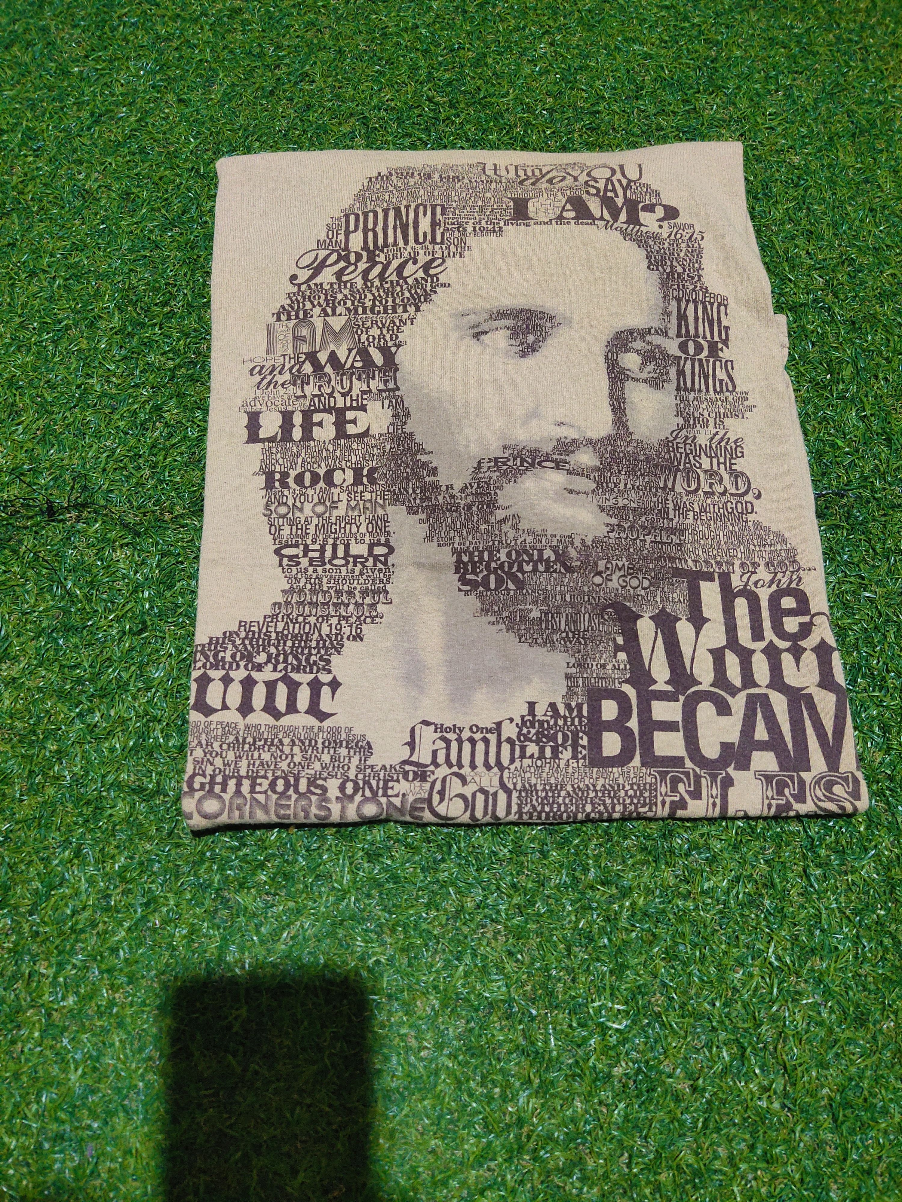 Vintage Vintage Y2K Jesus Face Word Of God By Kerusso Size US XL / EU 56 / 4 - 8 Thumbnail