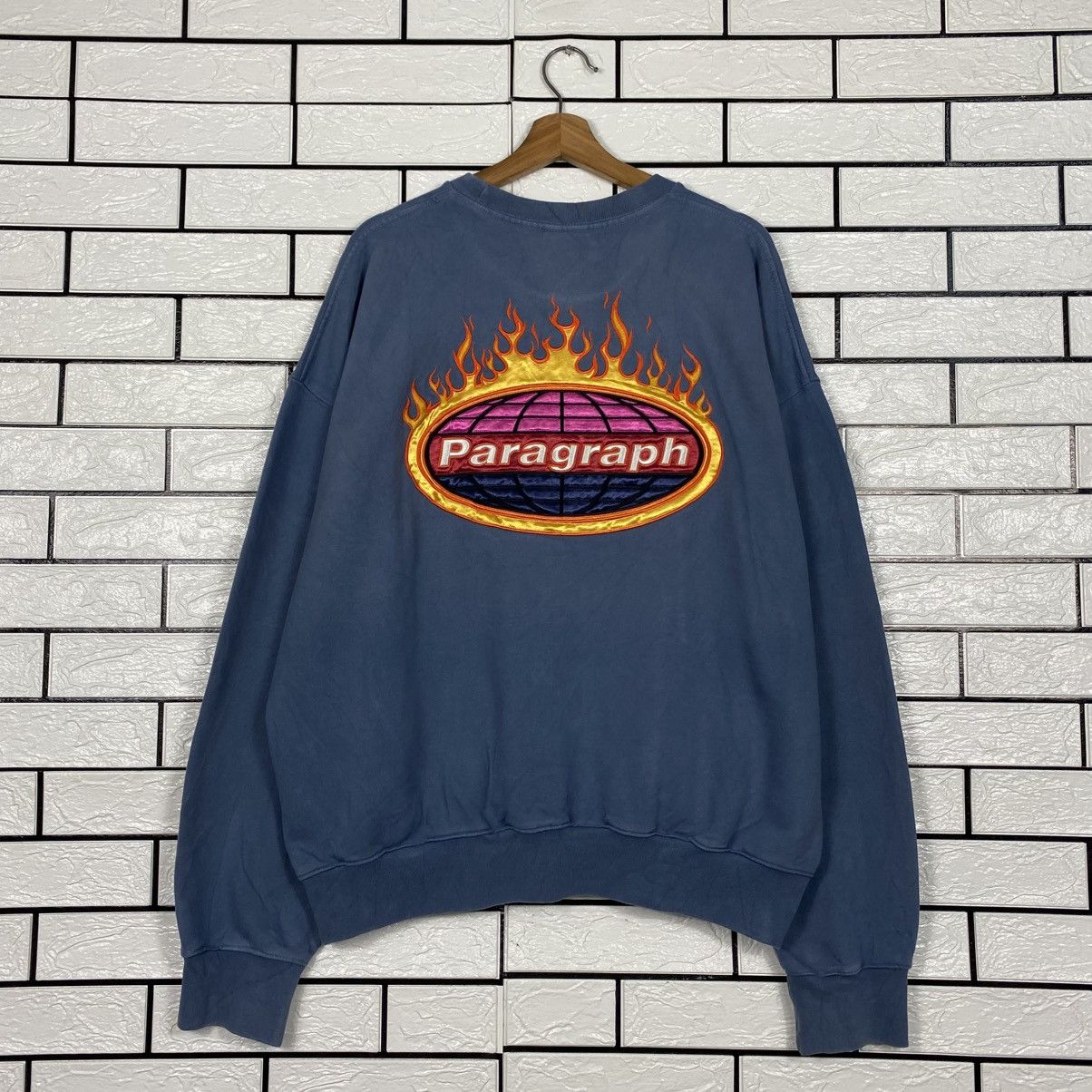 Japanese Brand Vintage Sweatshirt Skateboard Pob Paragraph Size US M / EU 48-50 / 2 - 9 Thumbnail