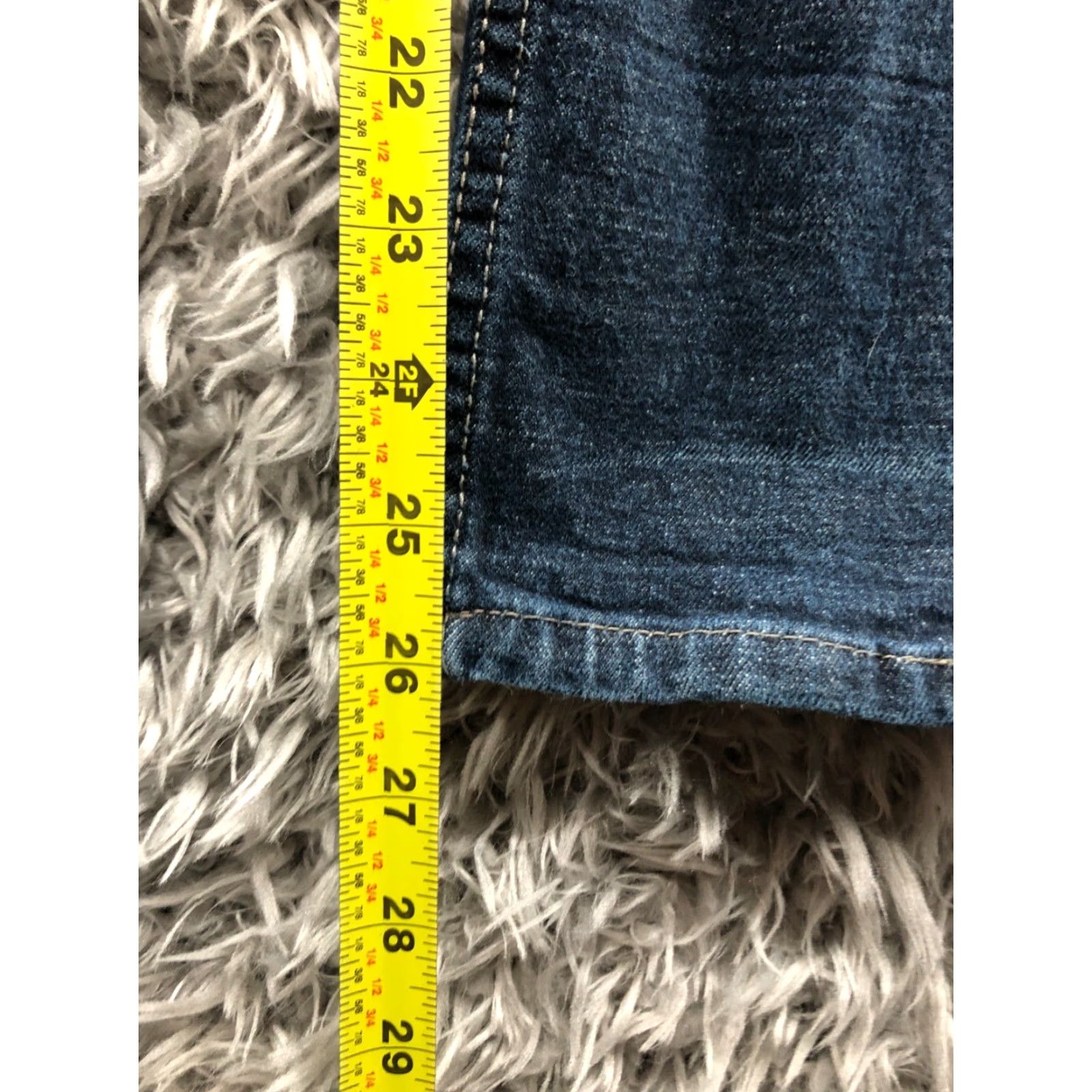 Vintage Paris Blues Jeans Low Rise Straight Womens Size Small Medium Wash Blue Size 28" / US 6 / IT 42 - 3 Thumbnail