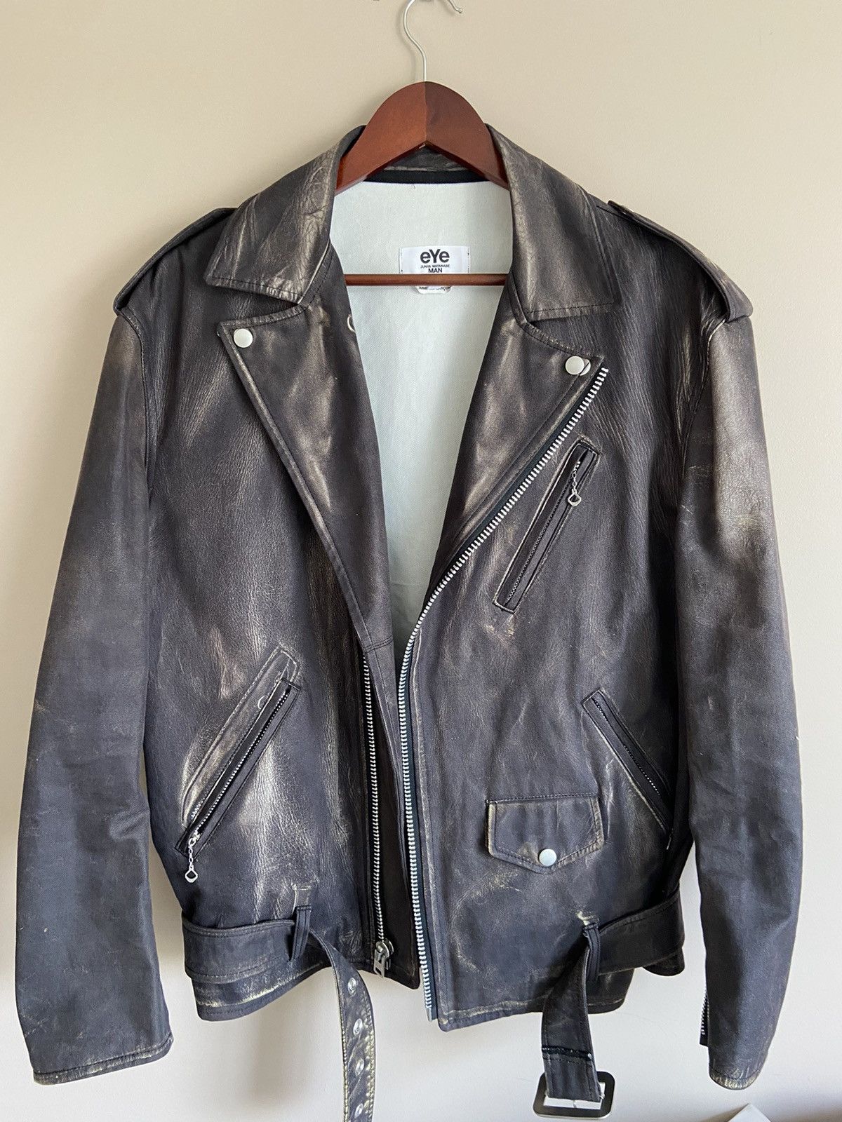 Comme des Garcons × Junya Watanabe JUNYA WATANABE x CDG x EYE 22SS Riders Jacket Size US M / EU 48-50 / 2 - 1 Thumbnail