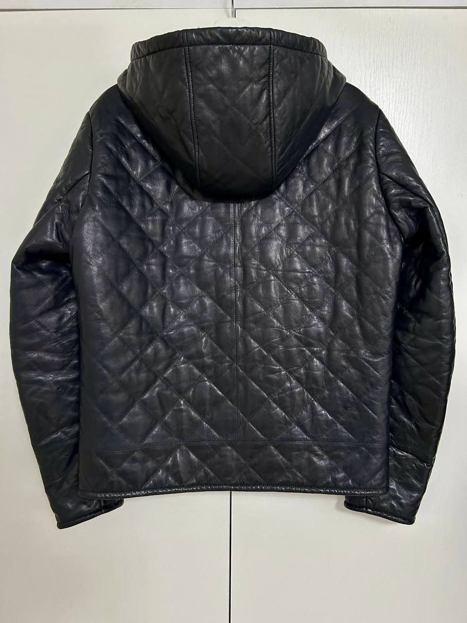Prada Prada Mainline Luxurious Dark Ink Nappa Lamb Quilted Jacket Size US M / EU 48-50 / 2 - 3 Thumbnail