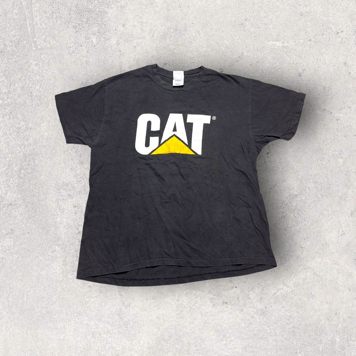 Hanes × Vintage Vintage Caterpillar tee Size US XL / EU 56 / 4 - 1 Thumbnail