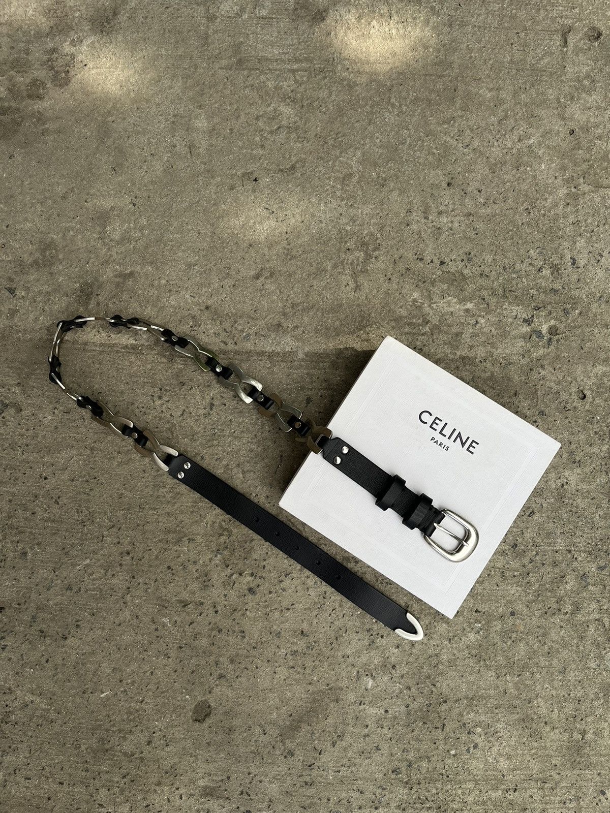 Celine × Hedi Slimane SS22 Celine Cosmic Cruiser Metal Link Western Belt Hedi Era Size ONE SIZE - 2 Thumbnail